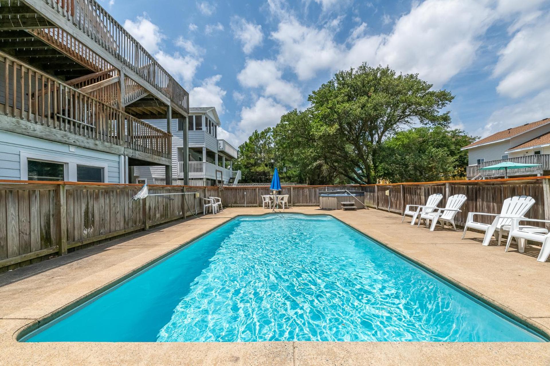 Faraway - Corolla, Ocean Sands, Oceanside, Pool, Hot Tub, Community Pool