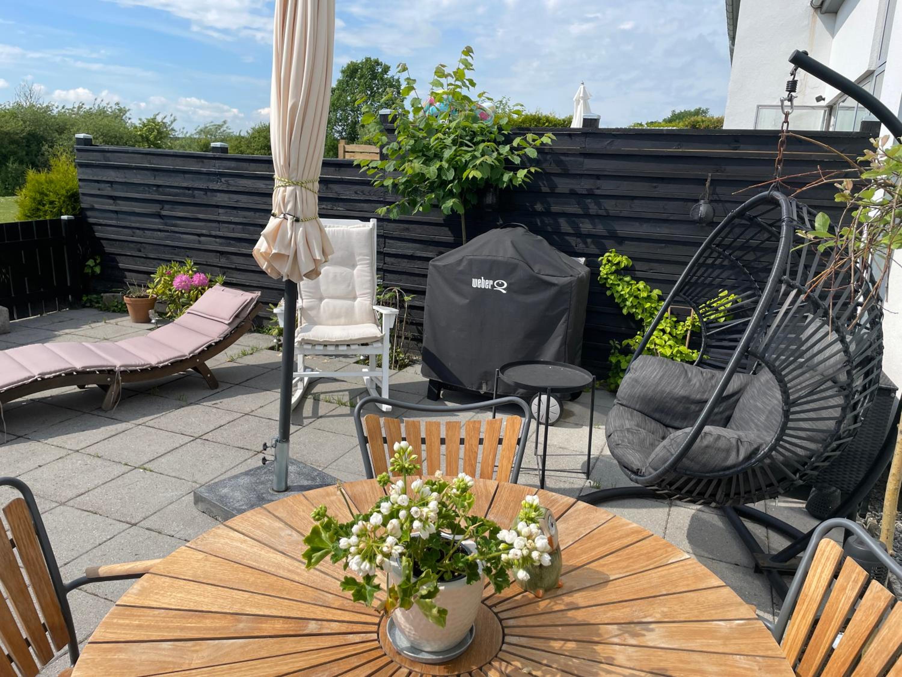 Velindrettet rækkehus med fantastisk udsigt