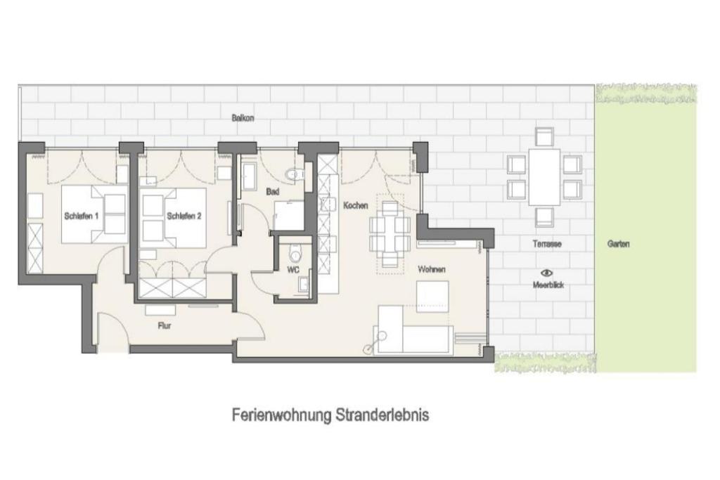 Ferienwohnung Stranderlebnis view 5