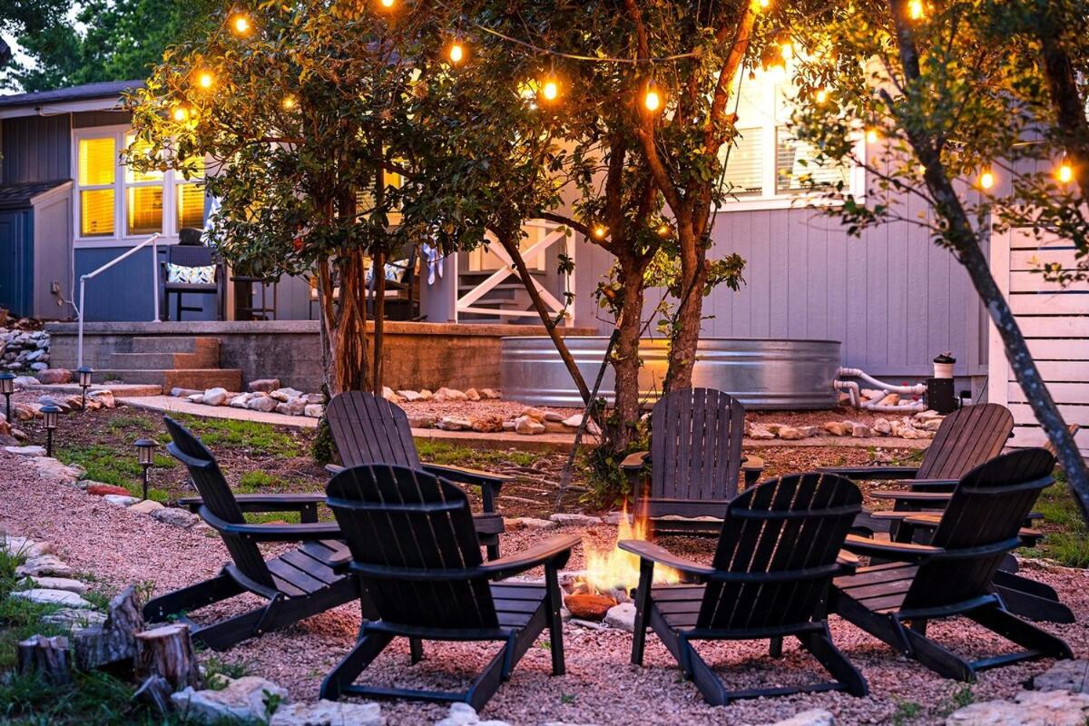 Hummingbird Haus - Sleeps 12 Cowboy Pool Firepit view 5