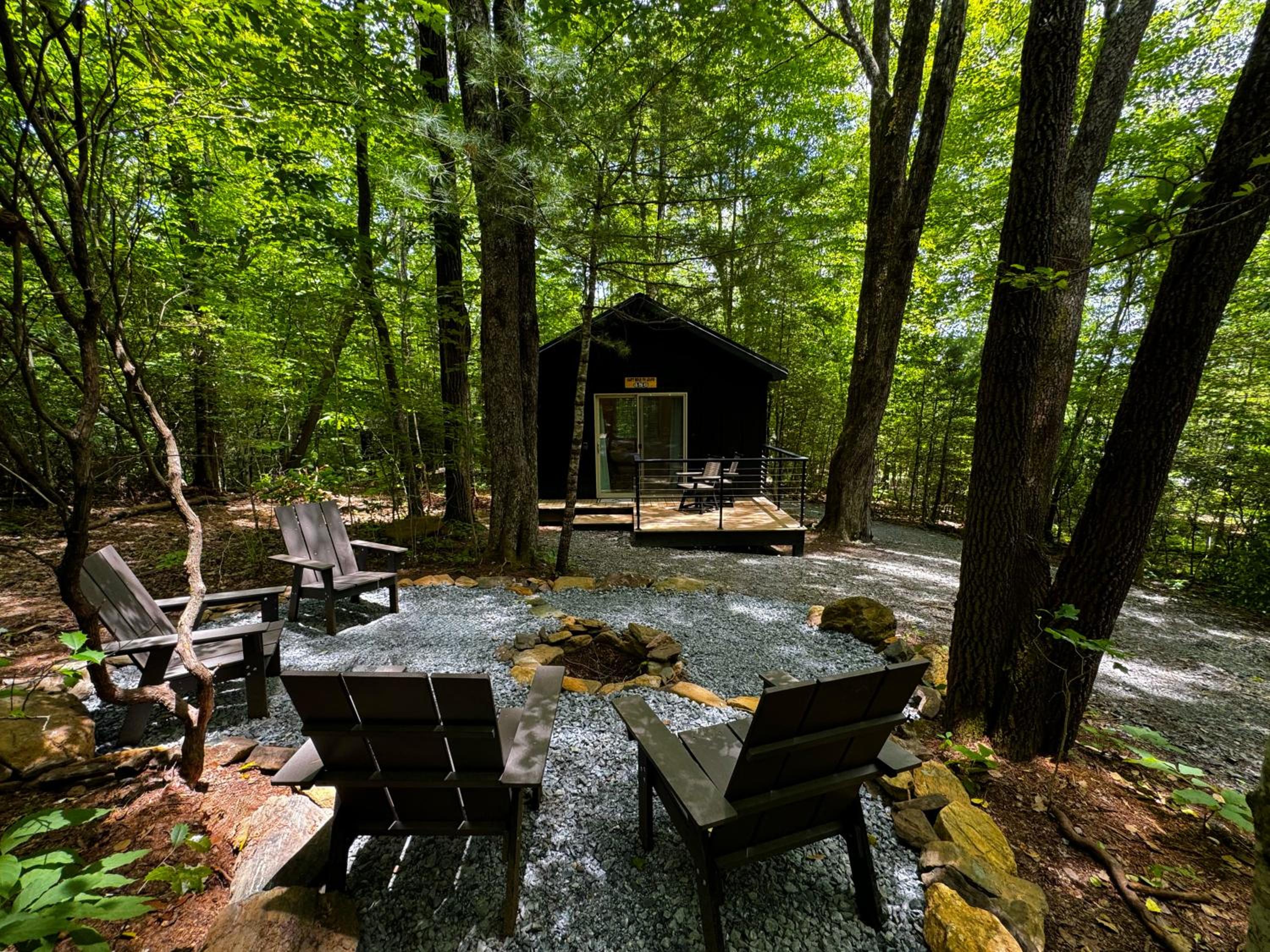 Family Glamping Cabin-Can't Bear to Leave at Valley Bear Farms Resort view 2