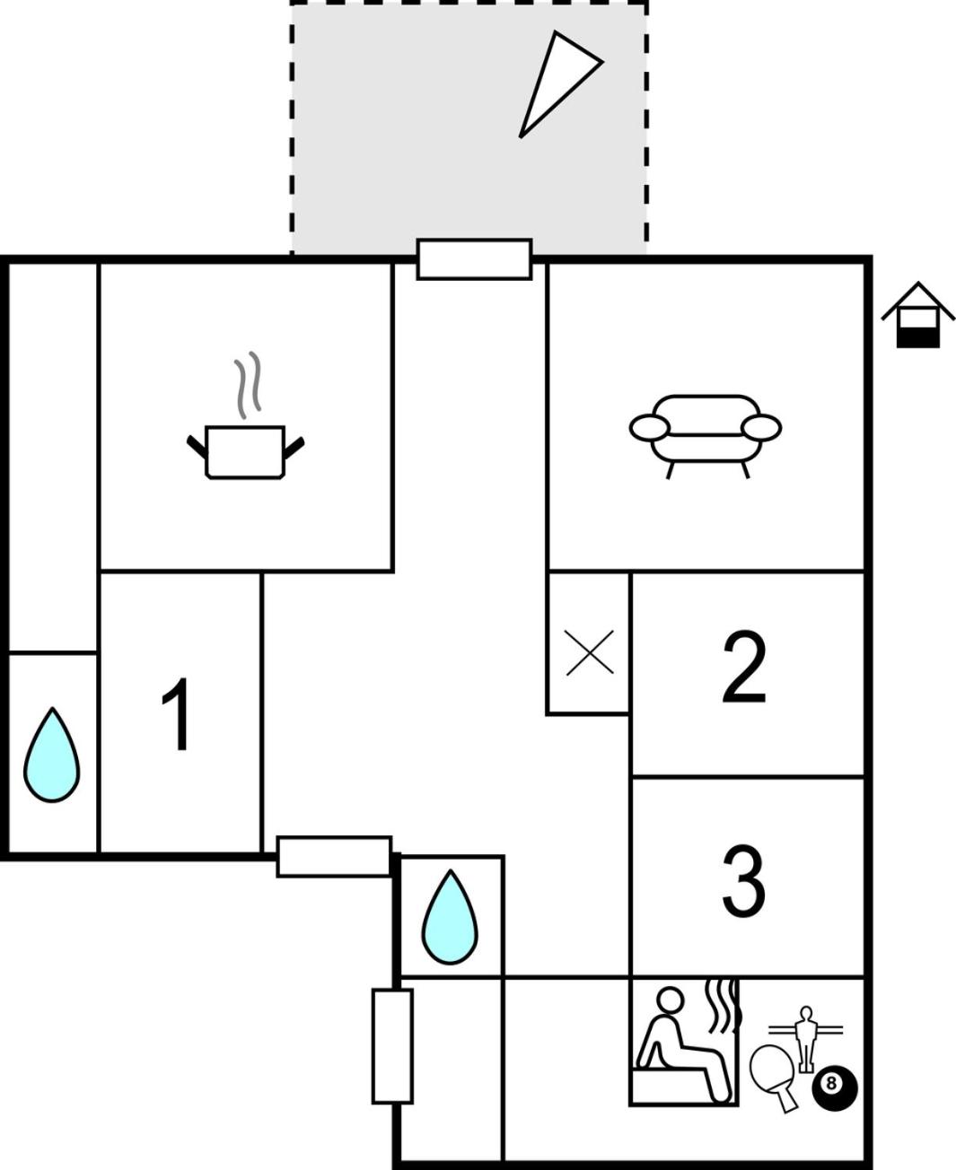 Awesome Home In Dagebüll With Sauna