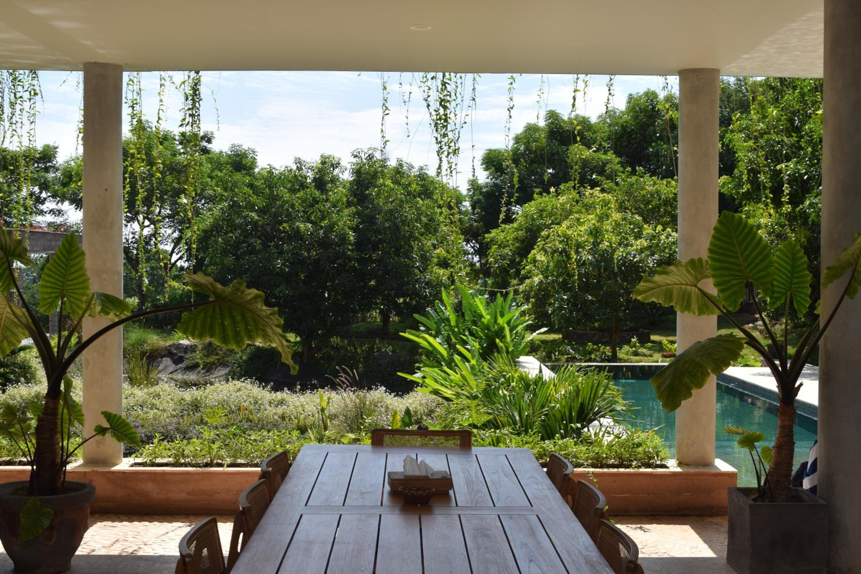 The Sinaba Orchard's Pondhouse view 2