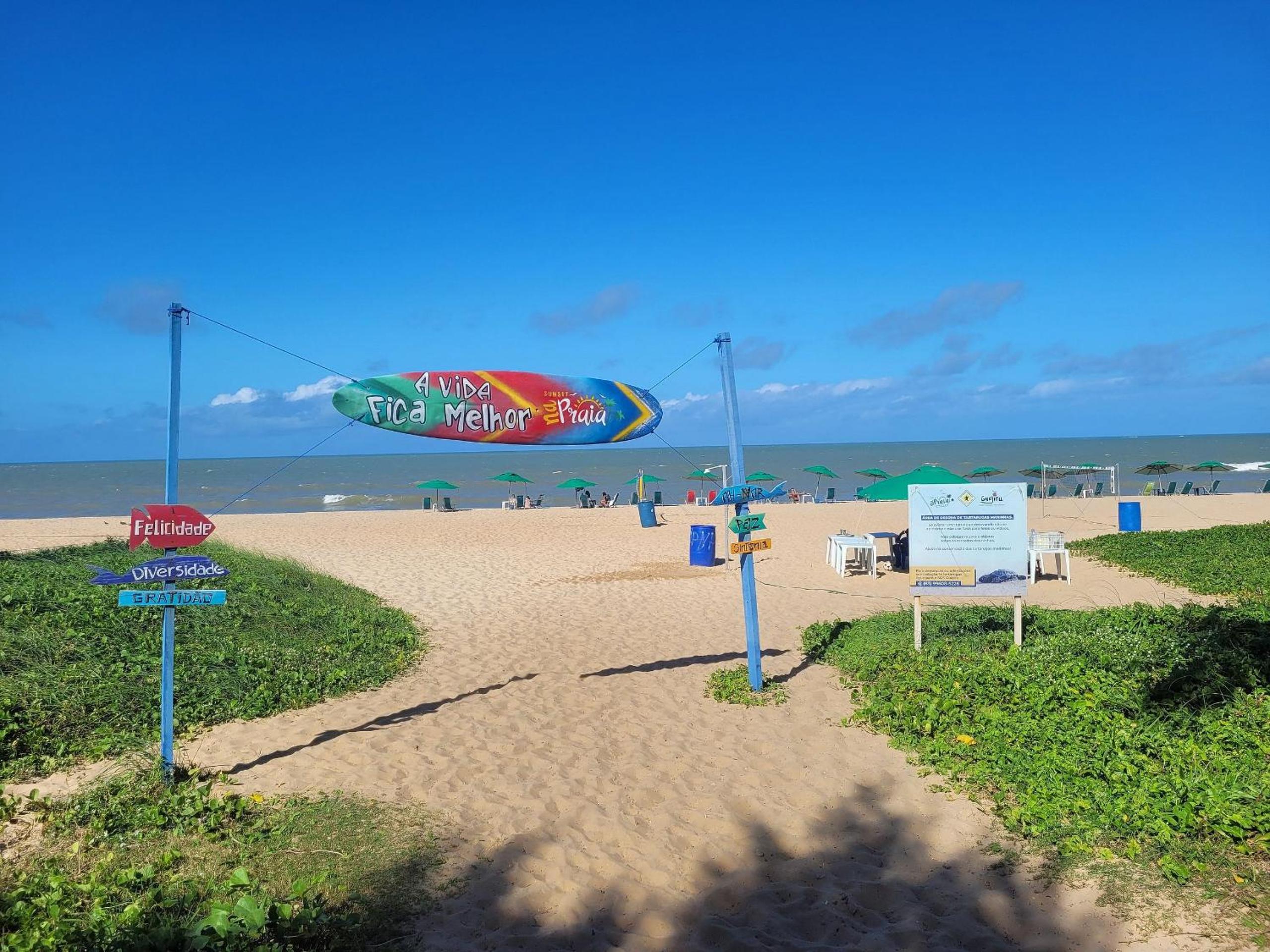 Flat 50m from the Beach with Balcony and Sea View