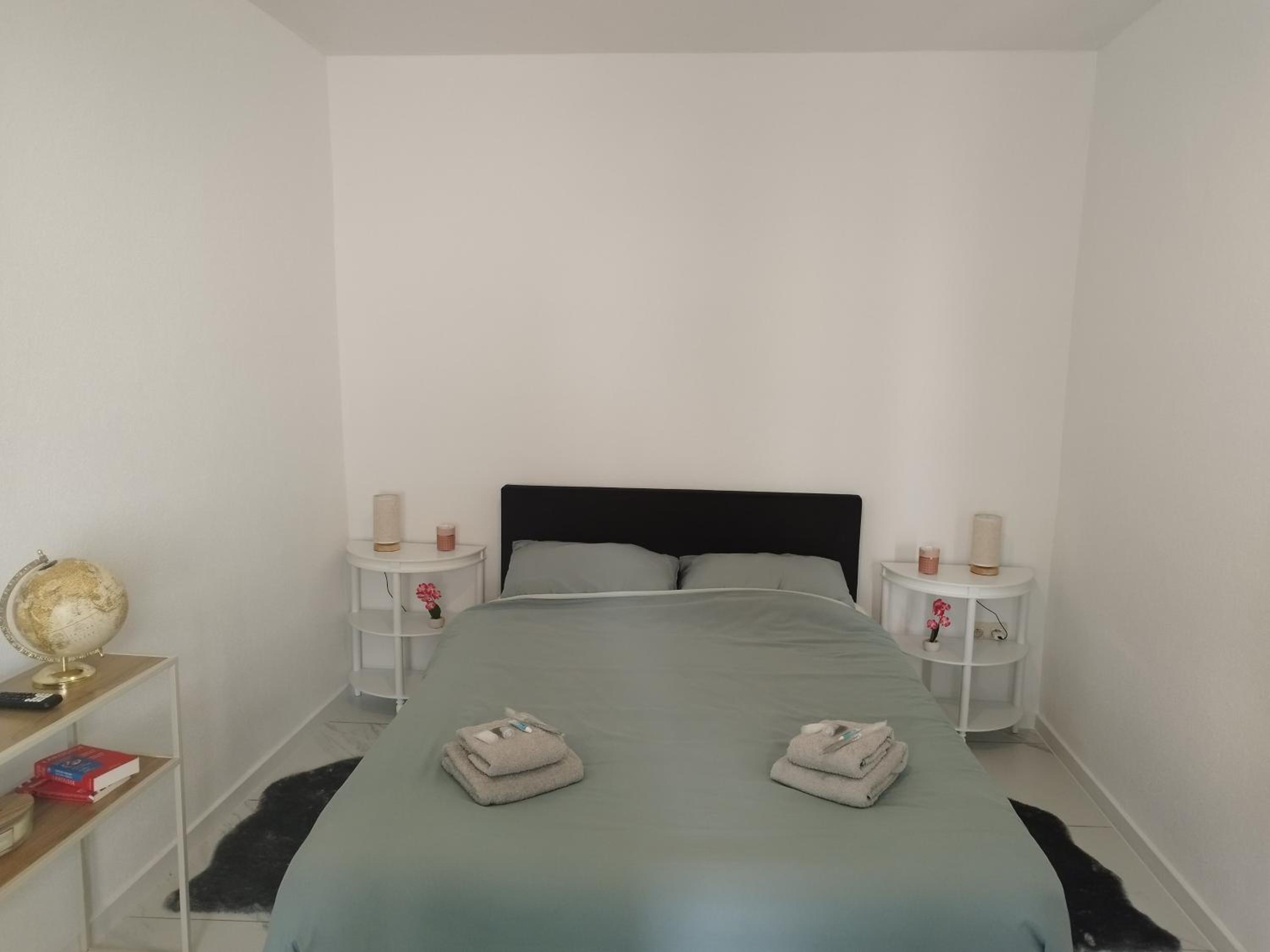 Apartment l'Anil Garden With Garage Private