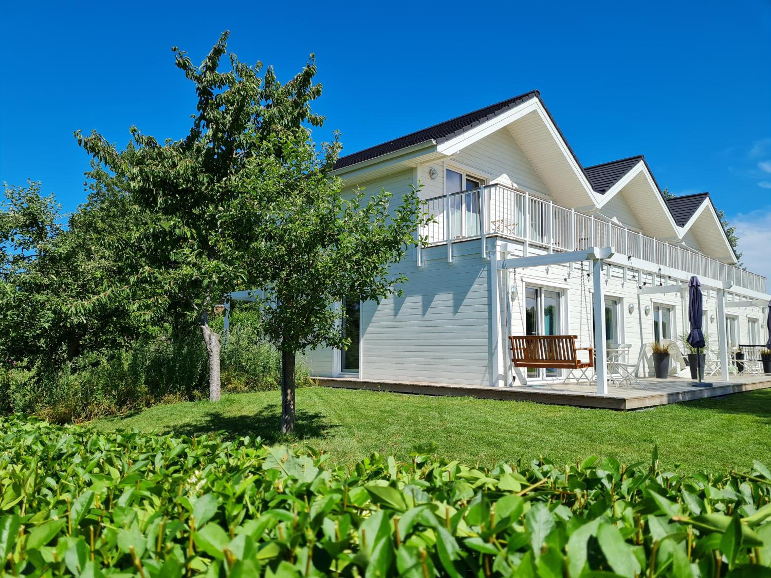 BADEBUDE Ostsee Ferienhaus großem Garten