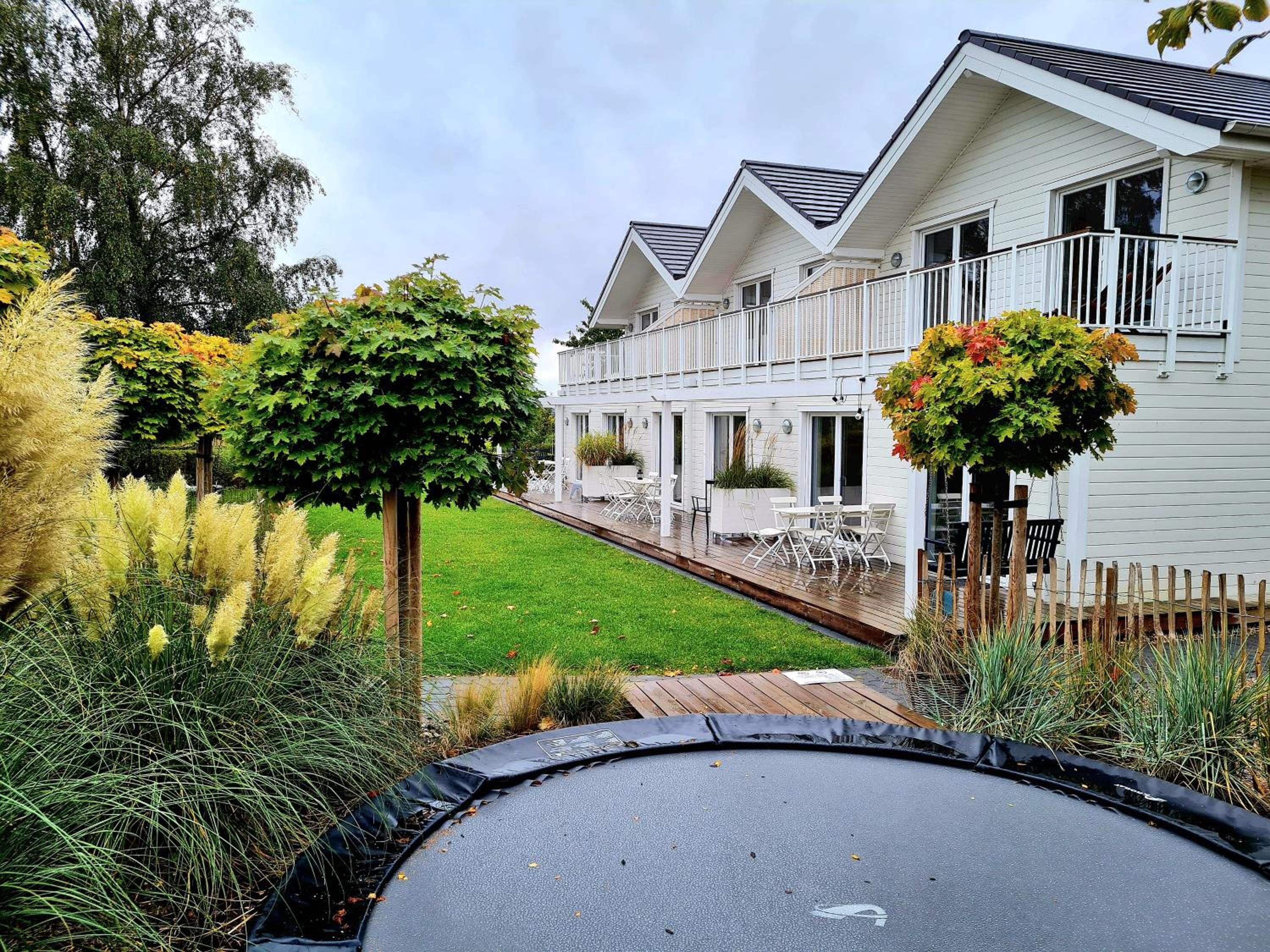 BADEBUDE Ostsee Ferienhaus großem Garten