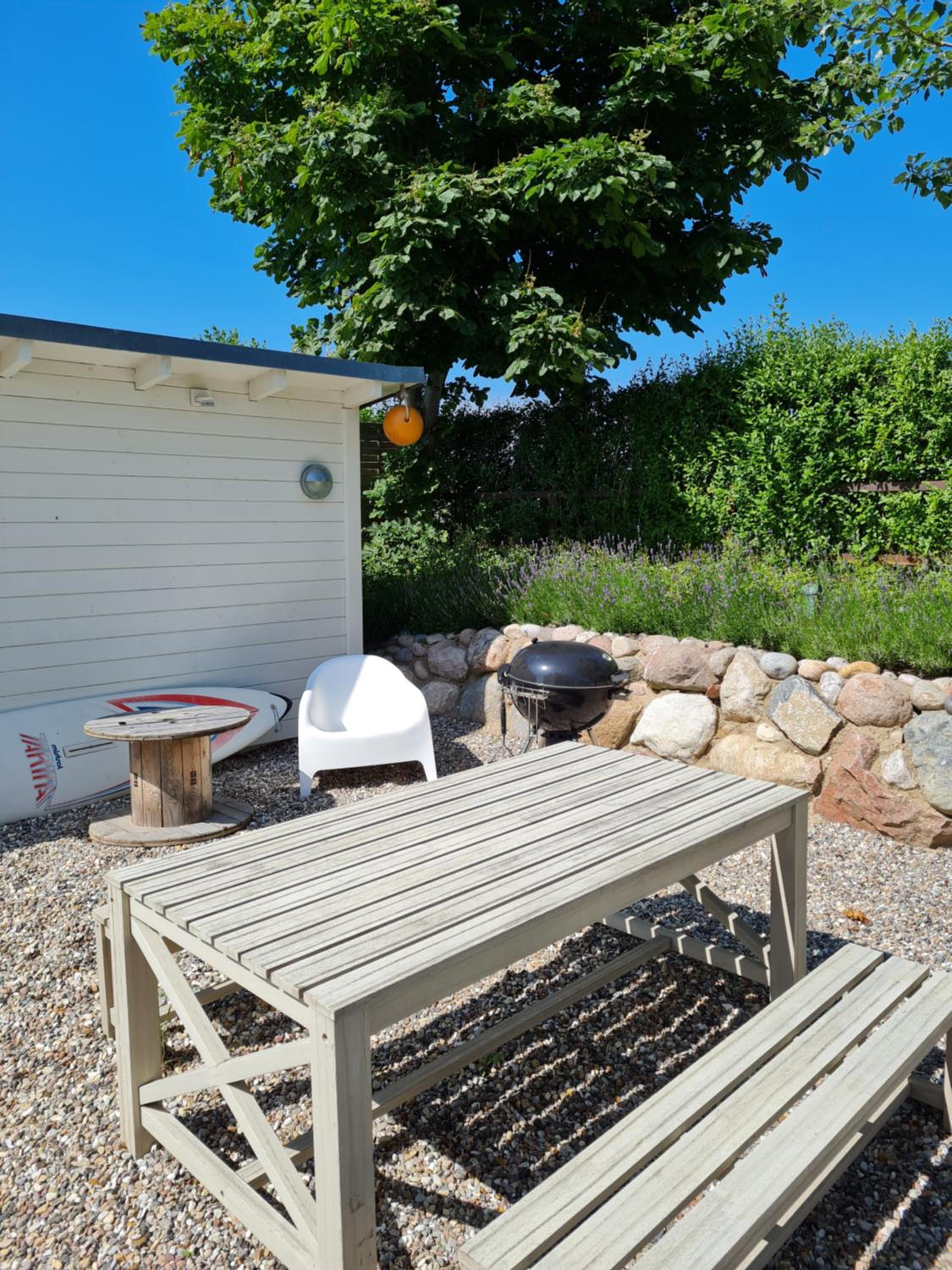 BADEBUDE Ostsee Ferienhaus großem Garten