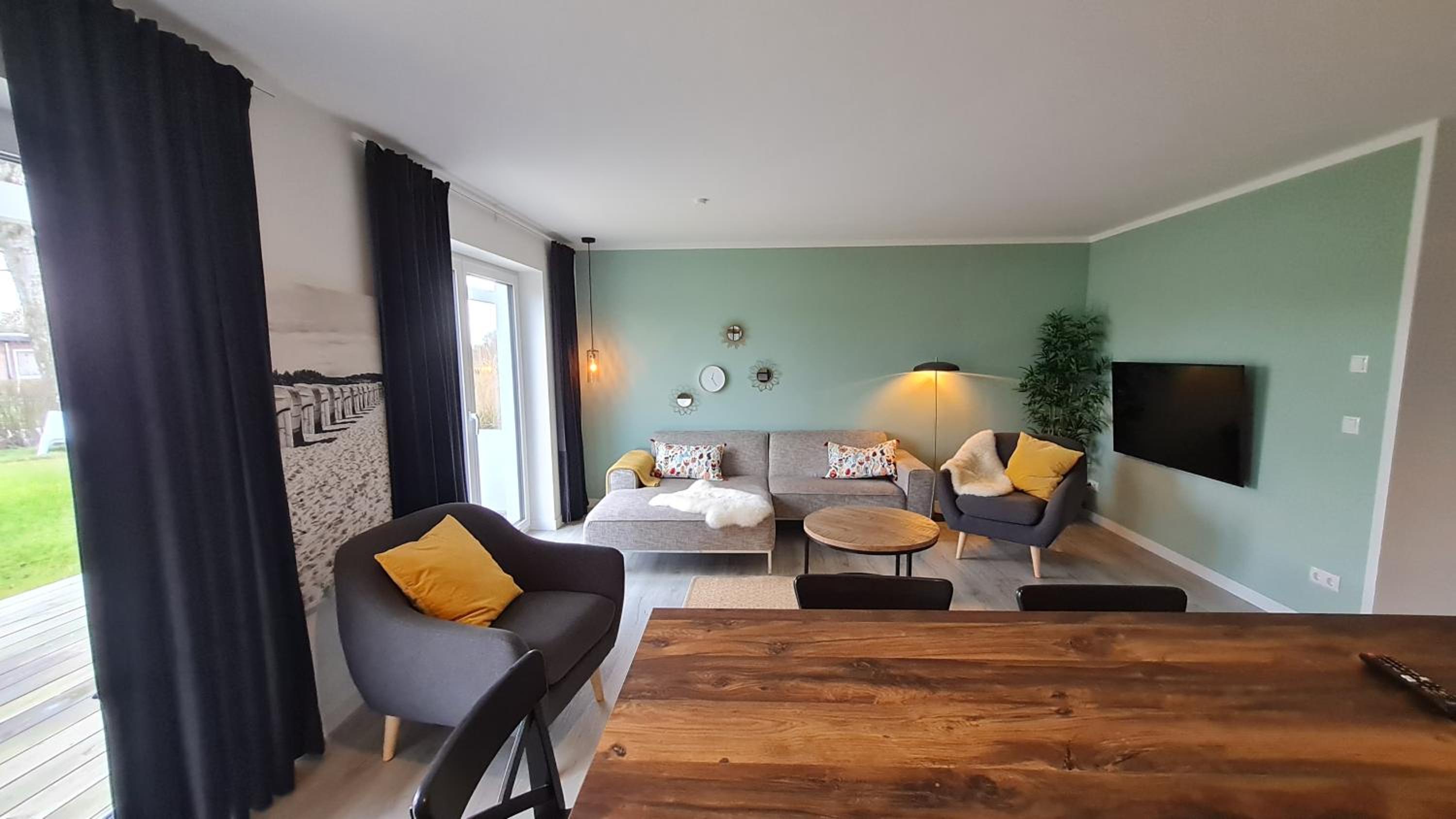 BADEBUDE Ostsee Ferienhaus großem Garten