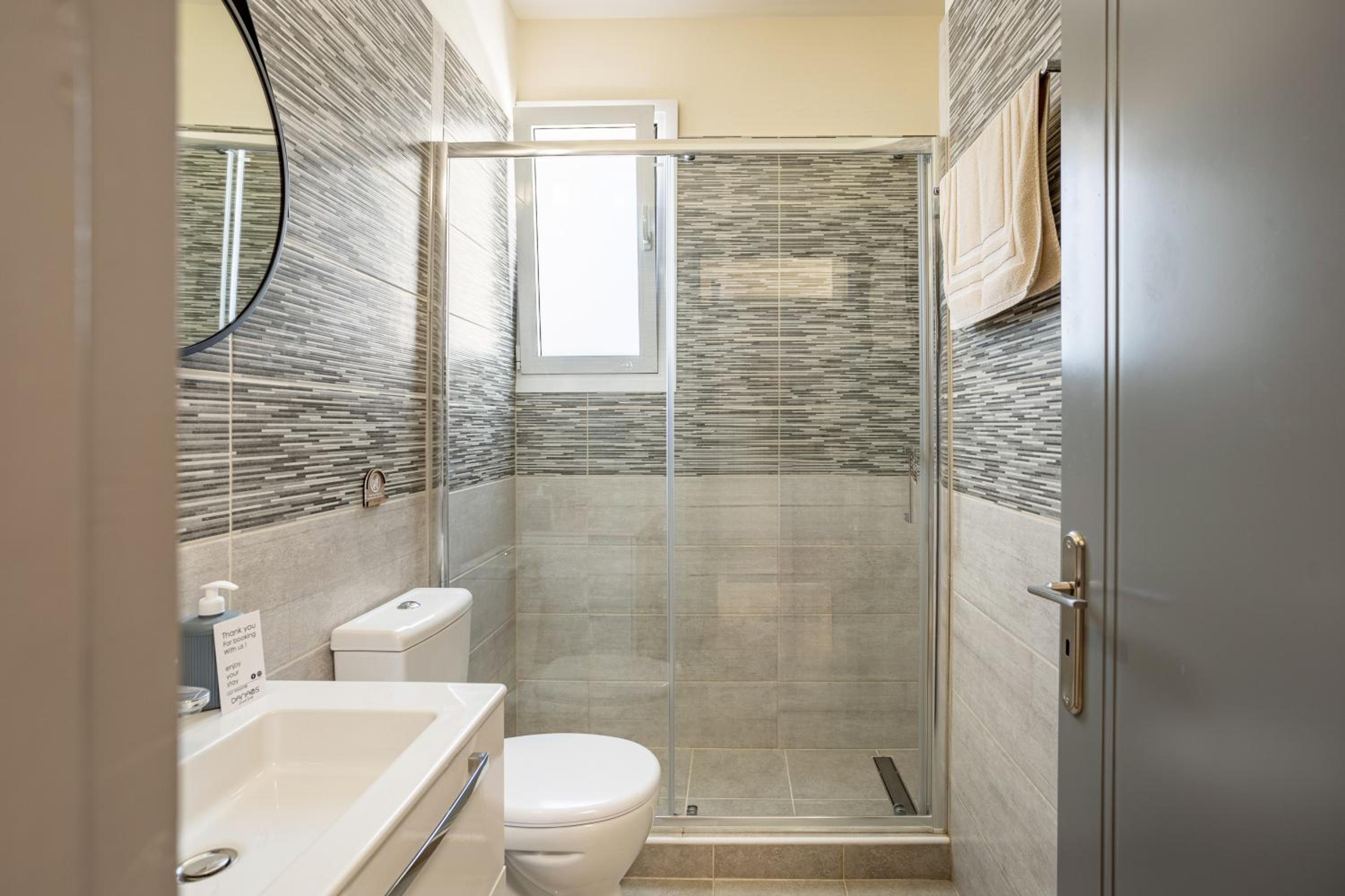 Danaos Seaside Suite 101 with Pool in Tourist Area