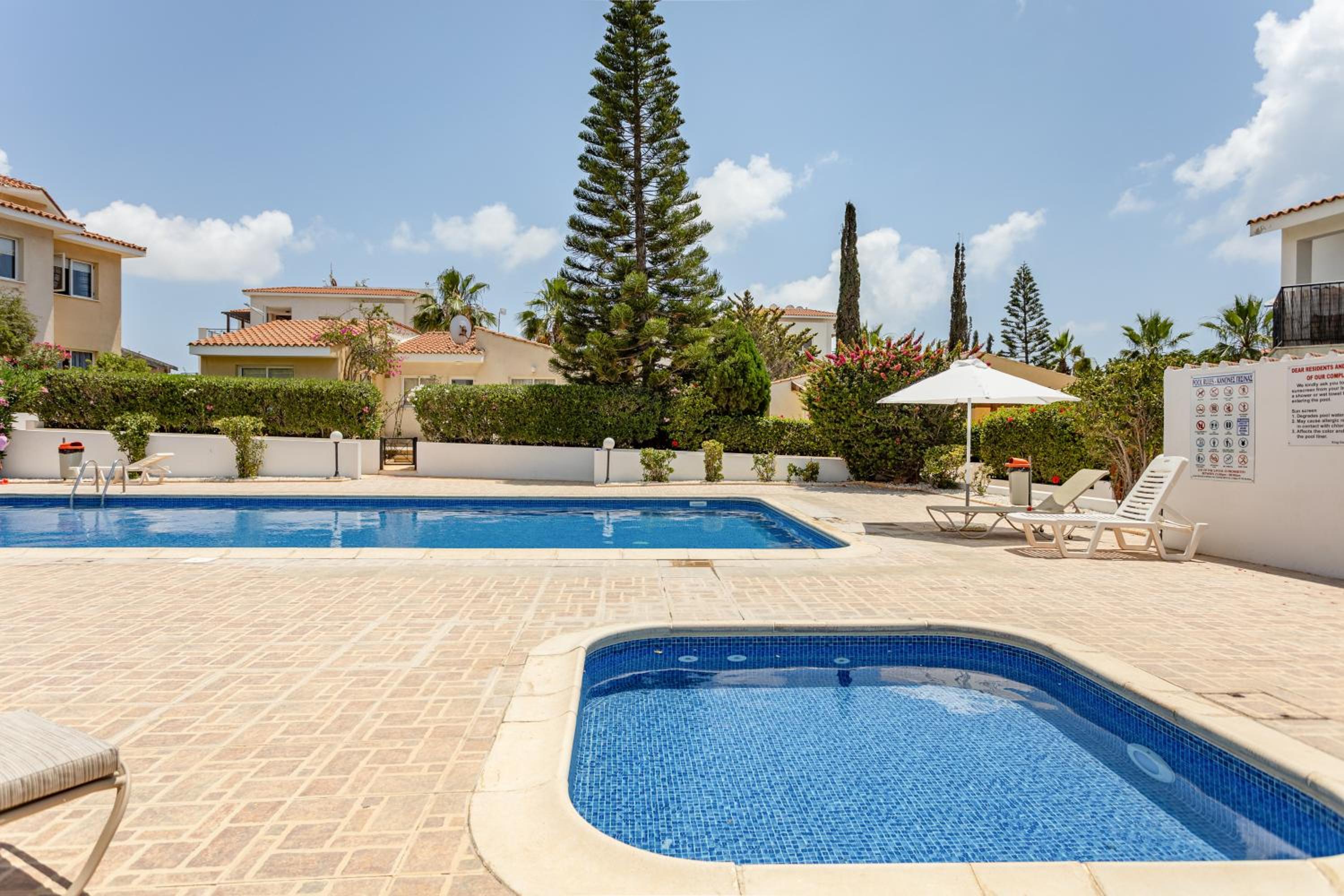 Danaos Seaside Suite 101 with Pool in Tourist Area