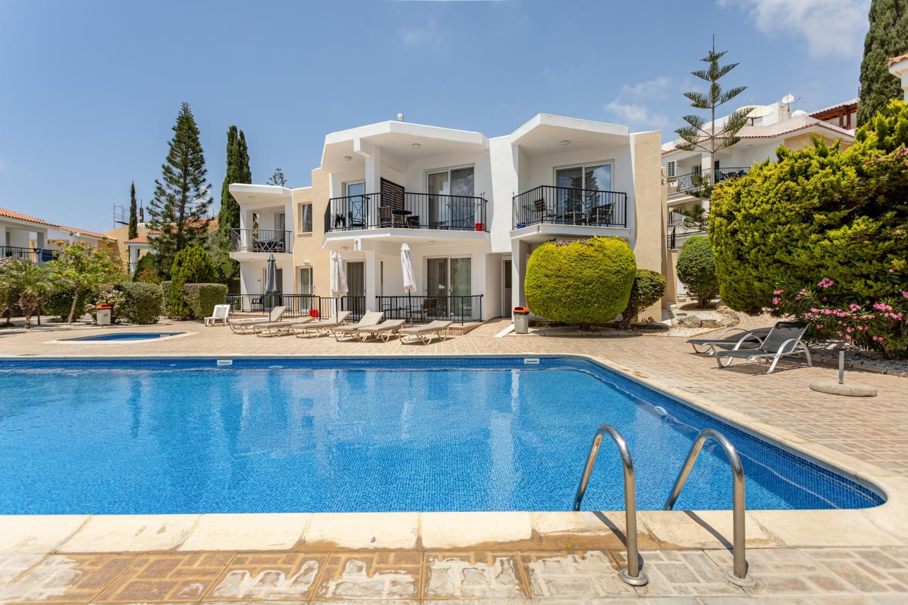 Danaos Seaside Suite 101 with Pool in Tourist Area