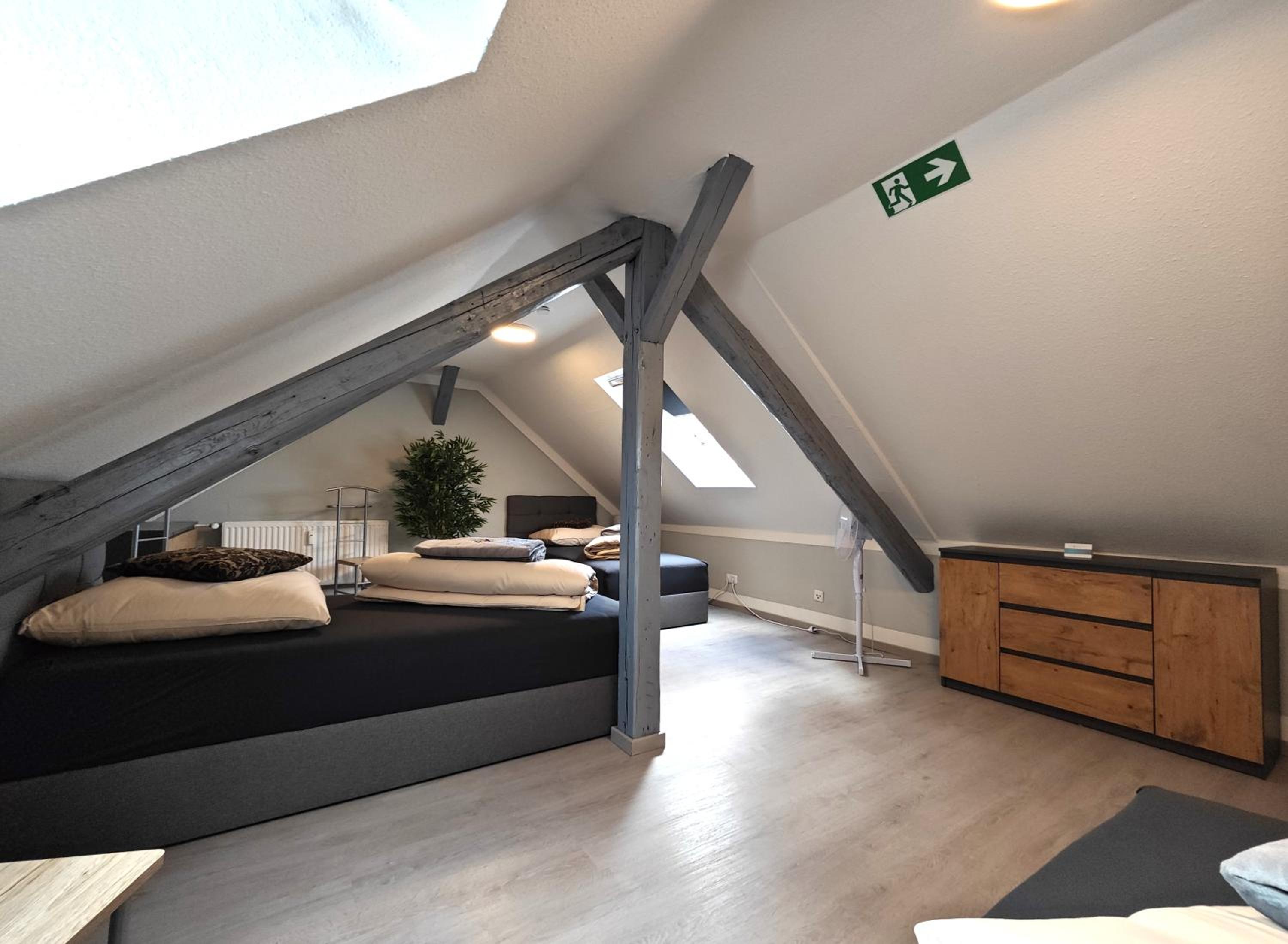 Ferien-Monteurwohnung NOM App1 Sky Terrasse High End