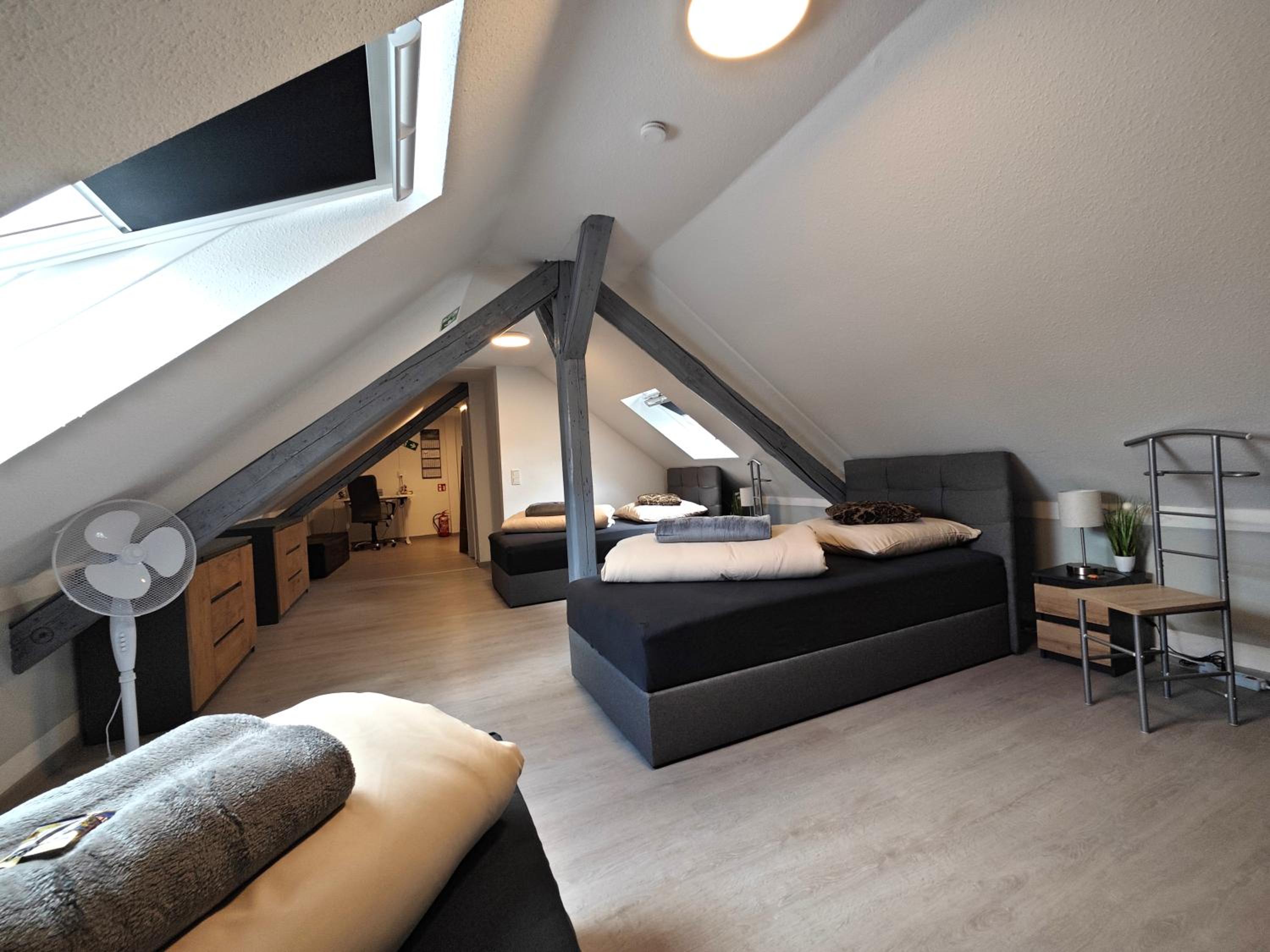 Ferien-Monteurwohnung NOM App1 Sky Terrasse High End