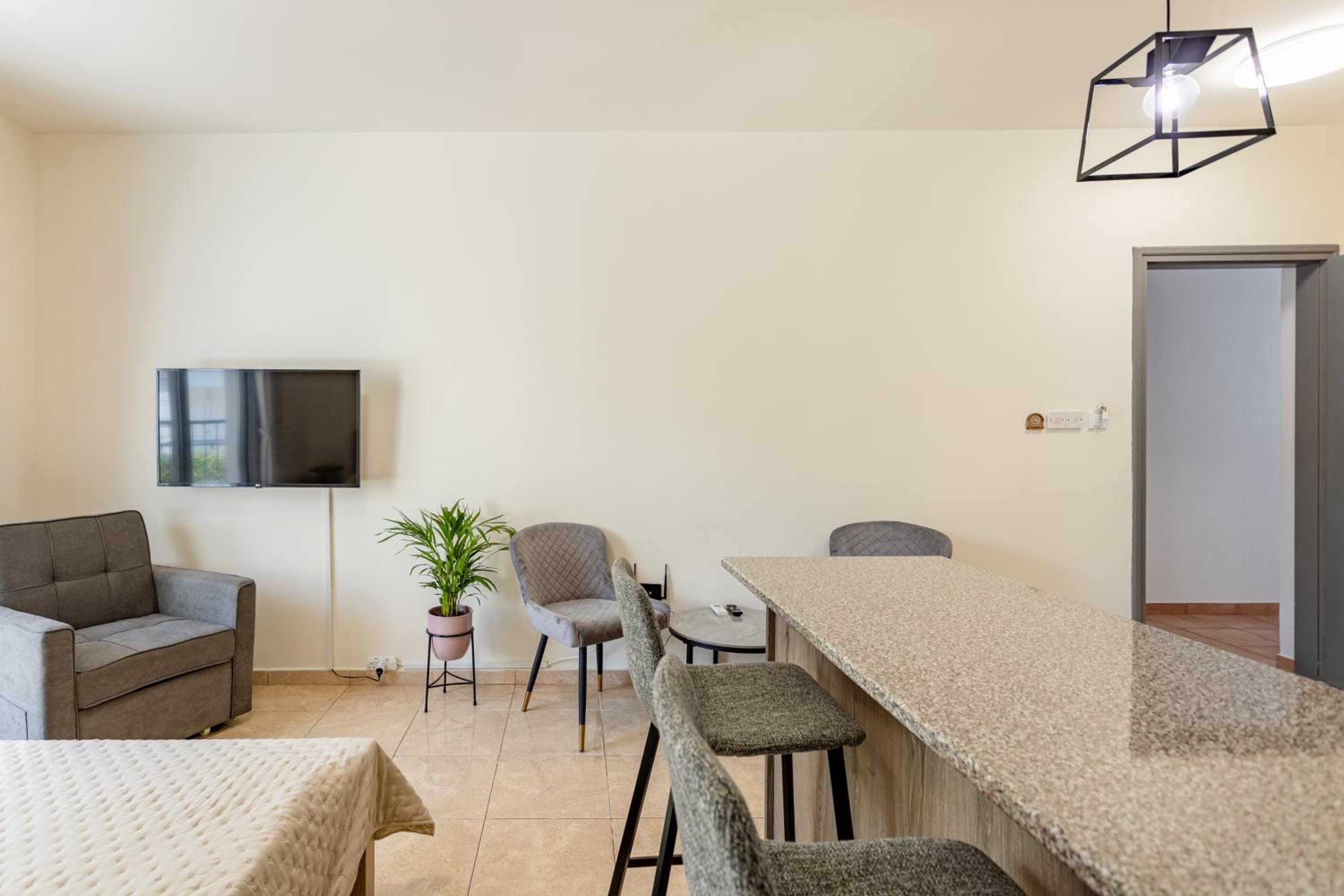 Danaos Seaside Suite 101 with Pool in Tourist Area