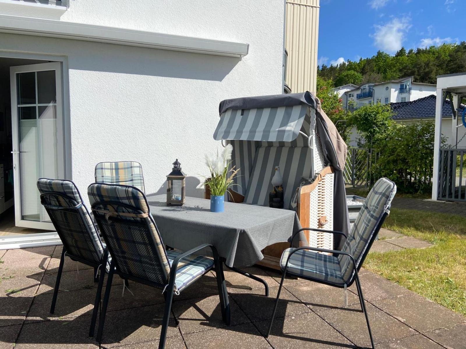 Ferienappartement mit Seeblick in der Villa Columba