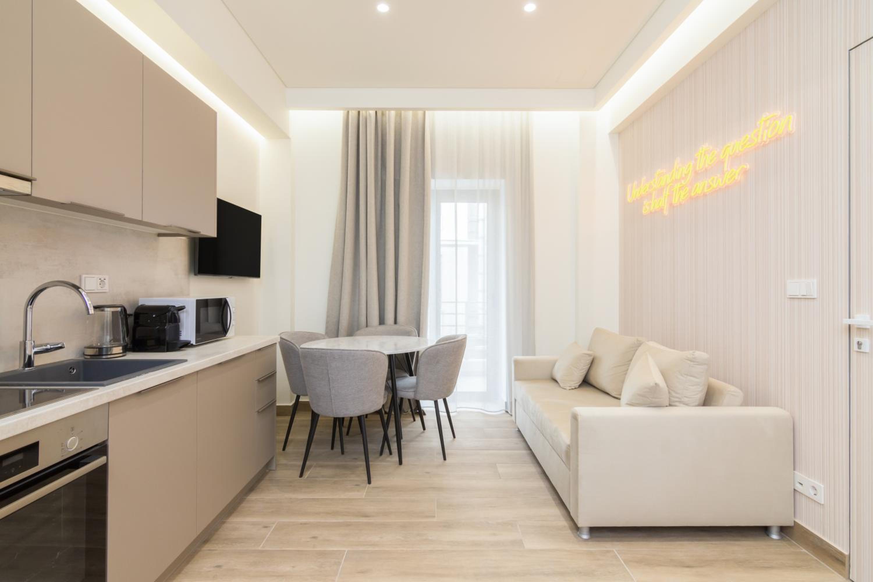 Socrates Fully Equipped Apartments with Unique Design