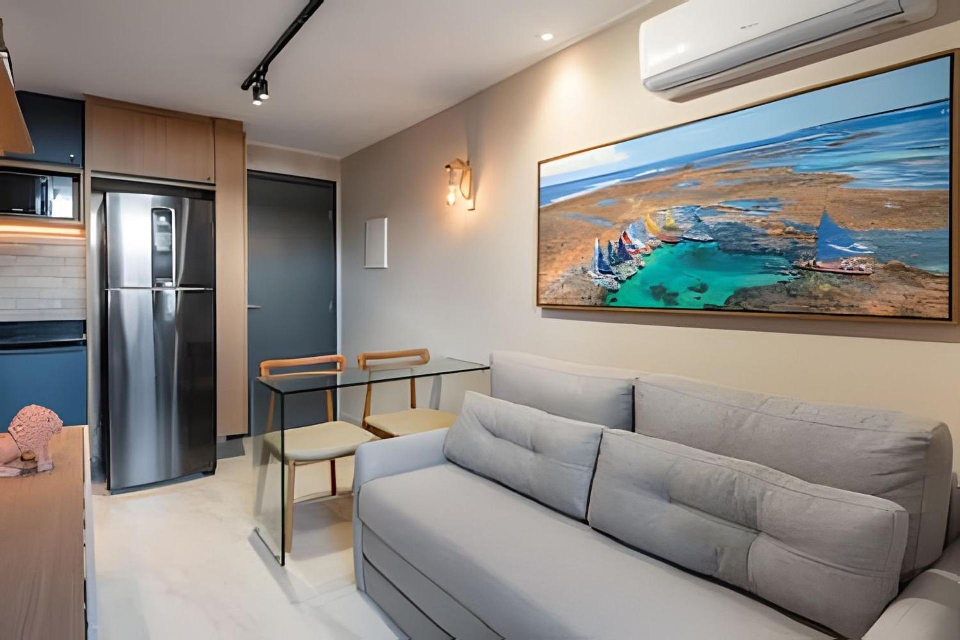 Beachfront flat at Porto de Galinhas beach, close to the natural pools.