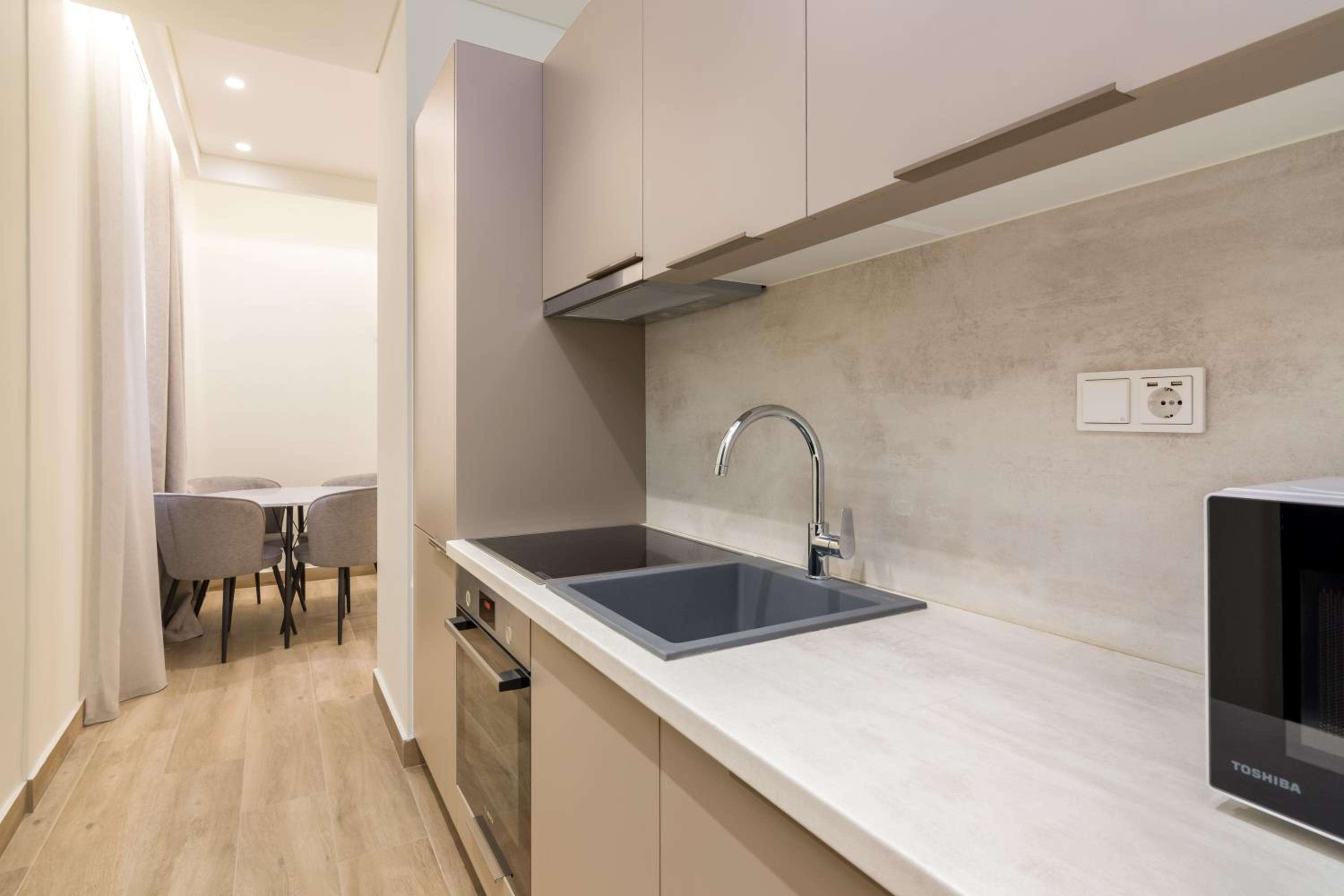 Socrates Fully Equipped Apartments with Unique Design