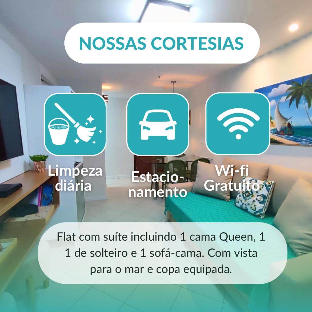 Apt hotel à beira mar