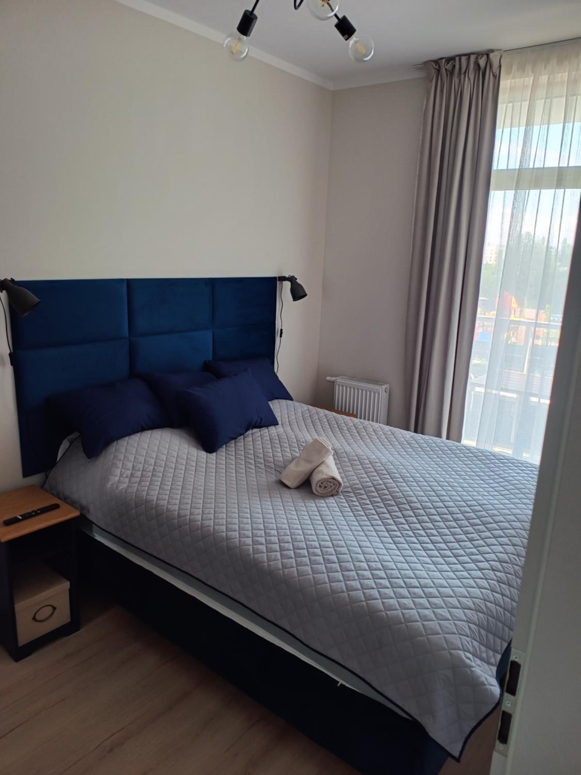 Apartament Grey 52, 3 min od plaży, basen, plac zabaw, darmowy parking!