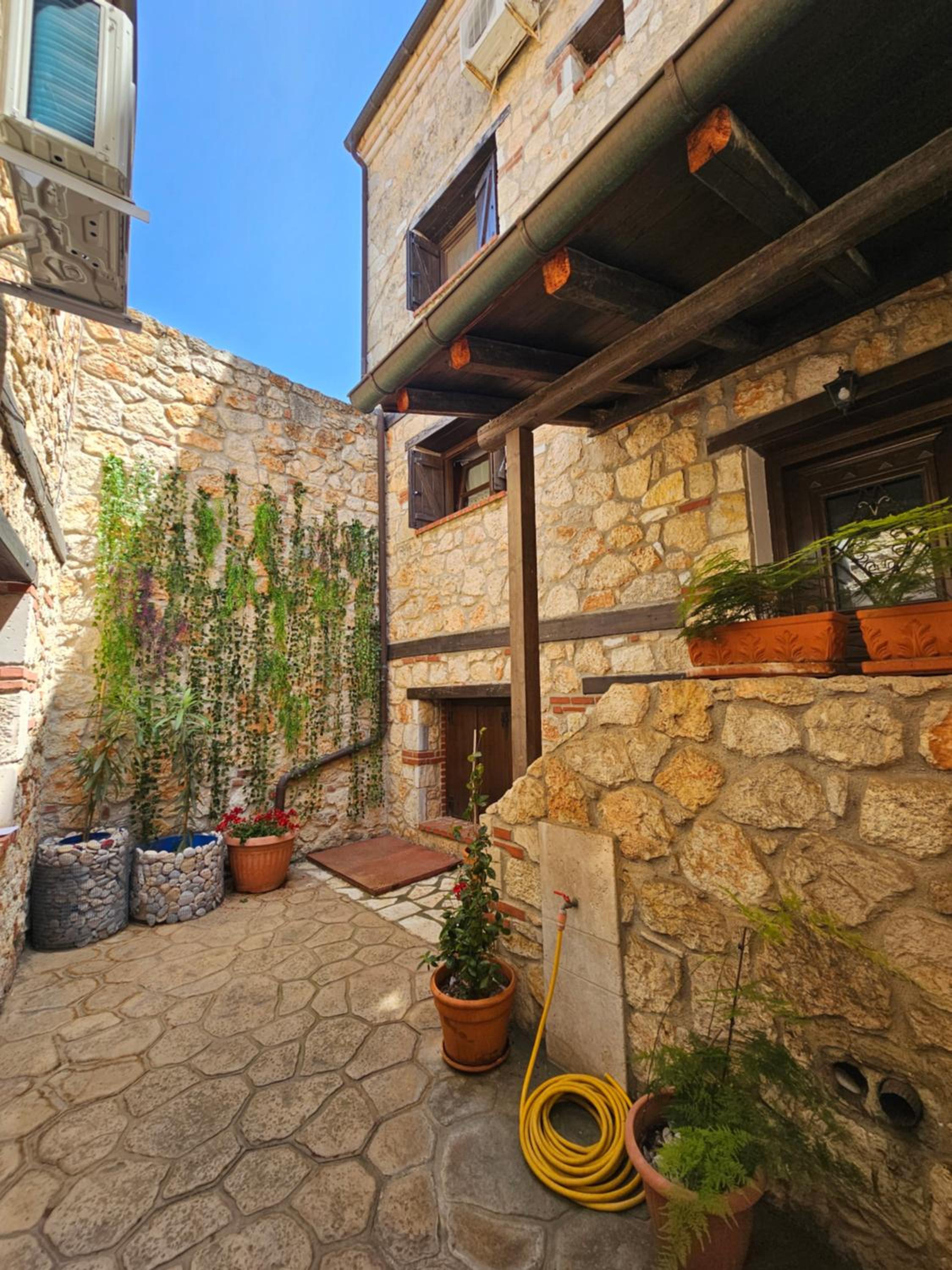 Calypso stone house view 2