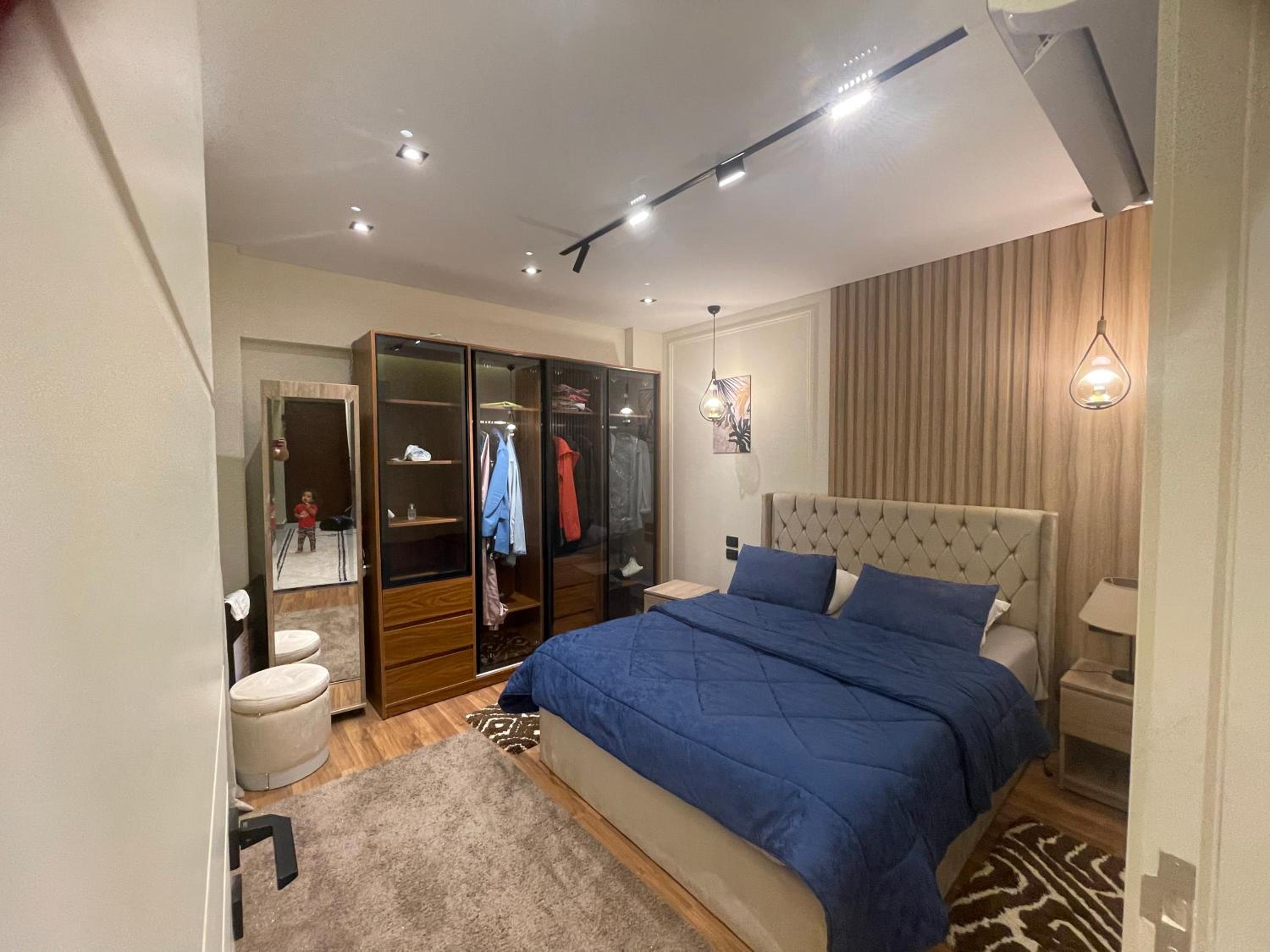 Dream stay apartment at Mountain View I city new cairo transportation service available