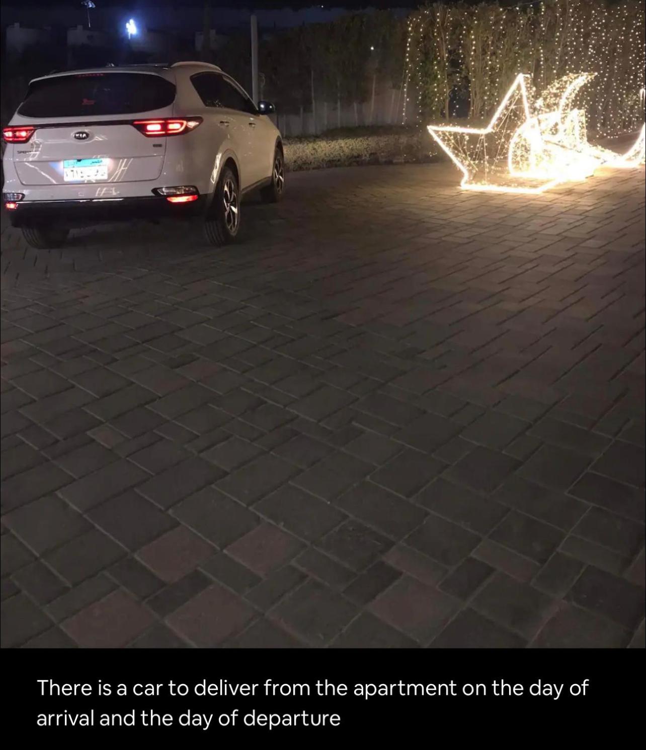 Dream stay apartment at Mountain View I city new cairo transportation service available