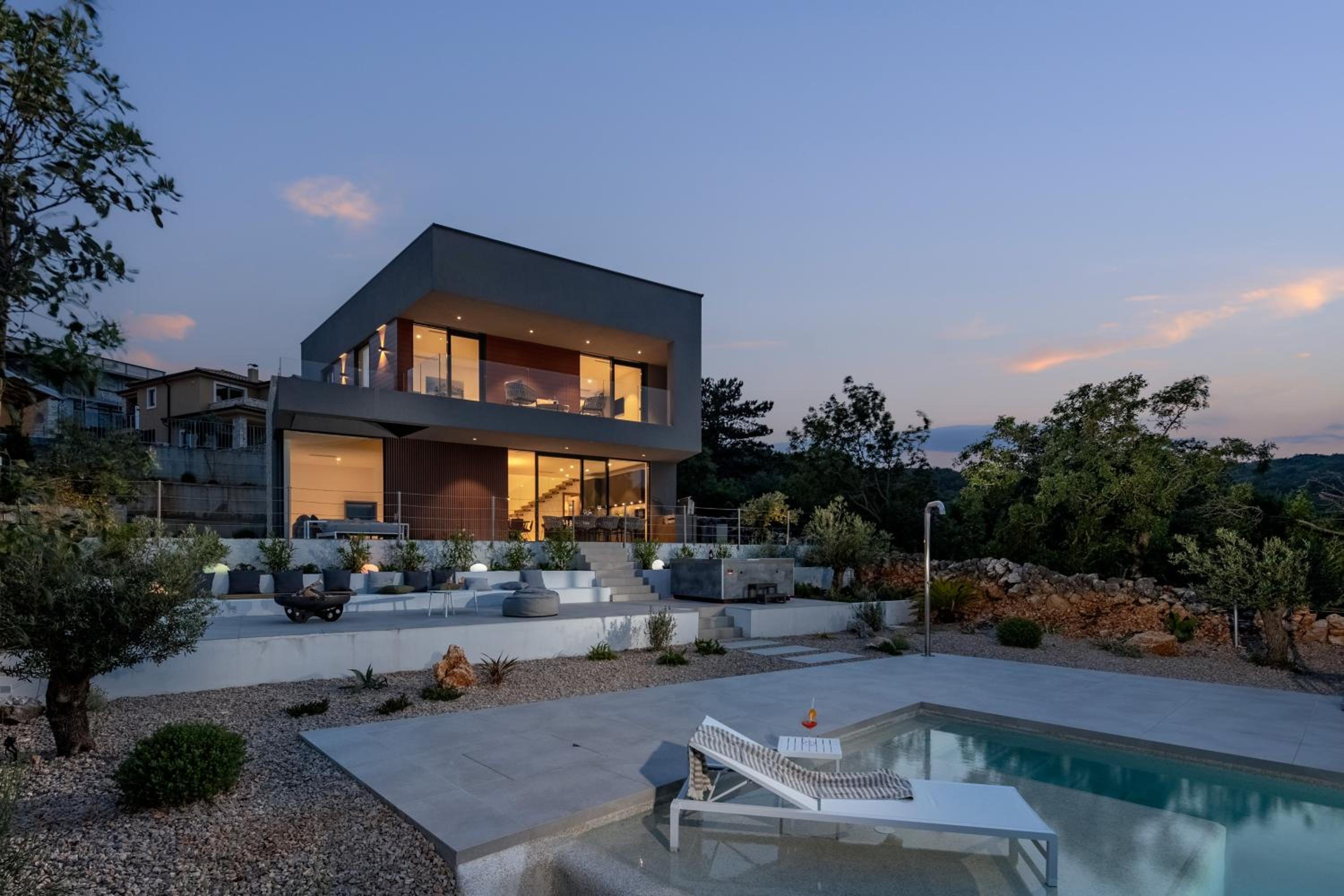 Luxusvilla Moana mit Olivenhain
