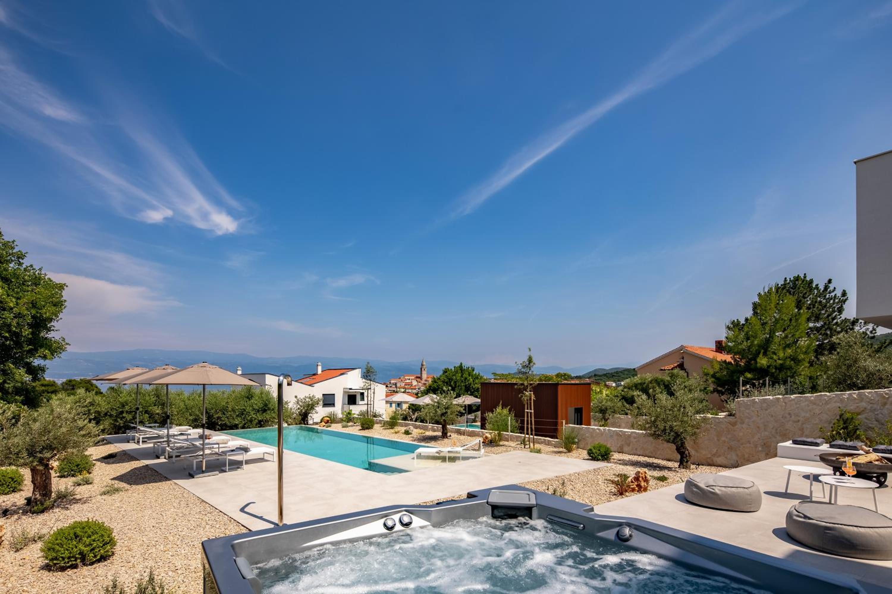 Luxusvilla Moana mit Olivenhain