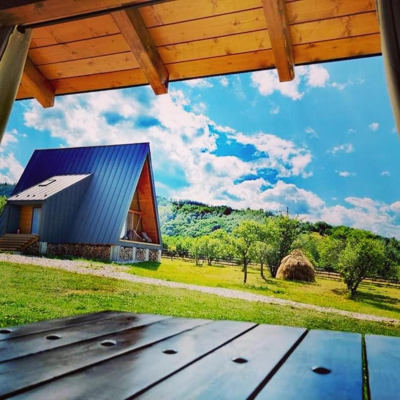Cabana A-frame Dor de Hateg view 4