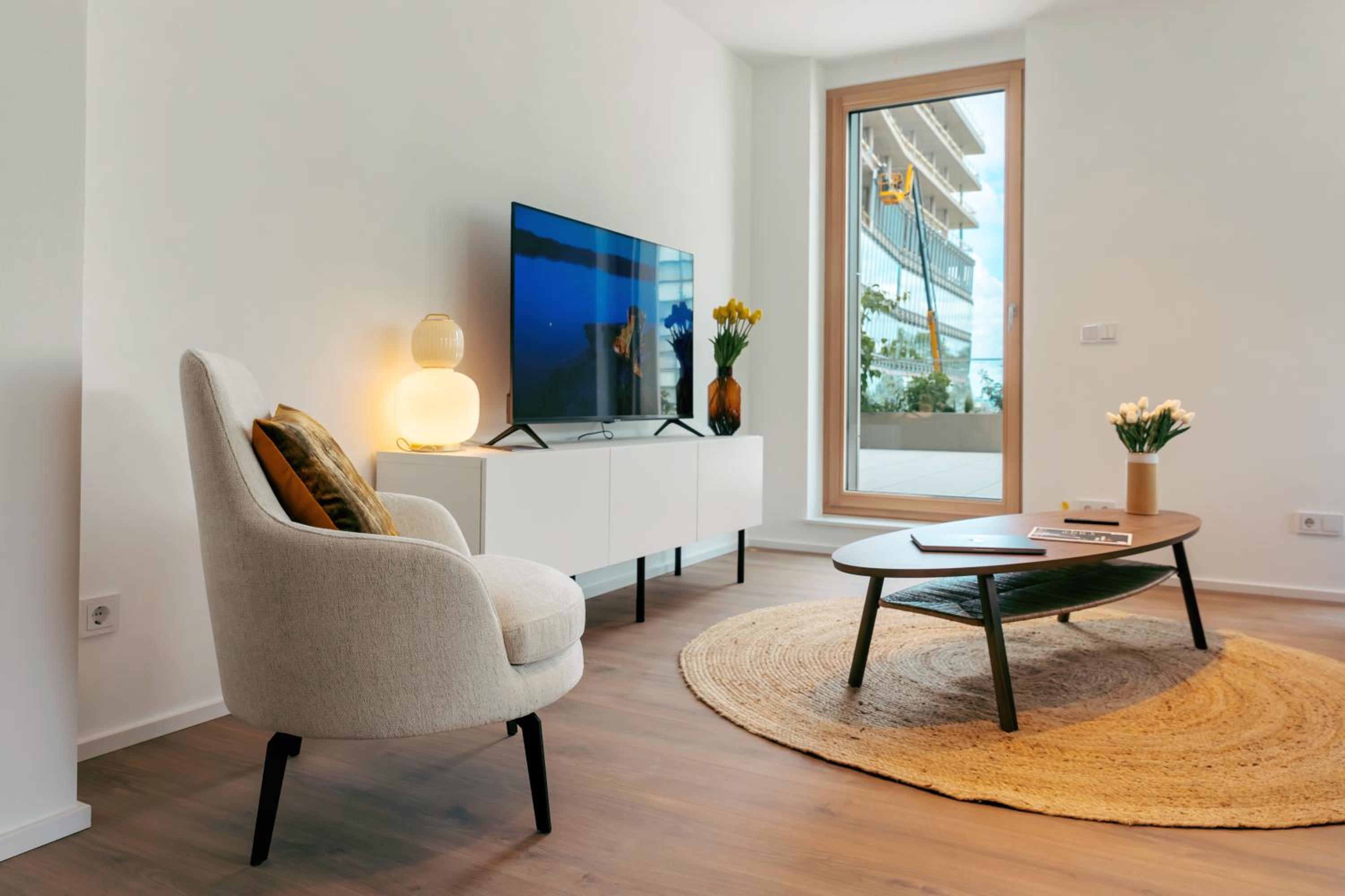 Media Bay Apartments in Kirchberg by Rentaroo view 4