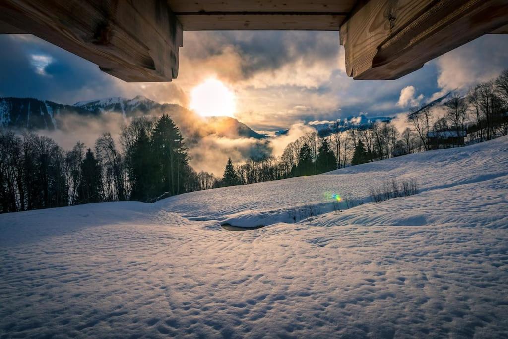 Luxury chalet in Les Diablerets Villars ski area