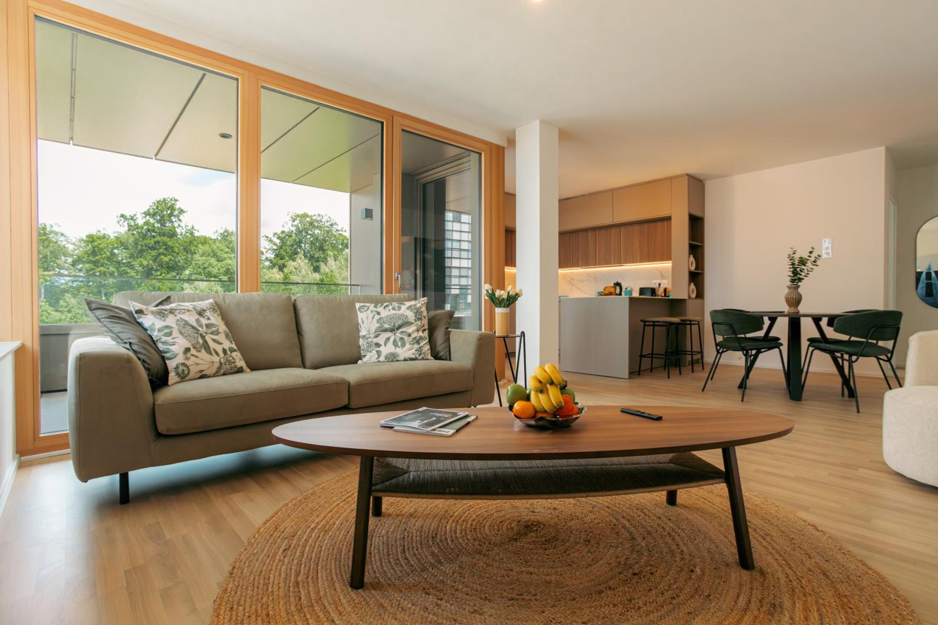 Media Bay Apartments in Kirchberg by Rentaroo view 3