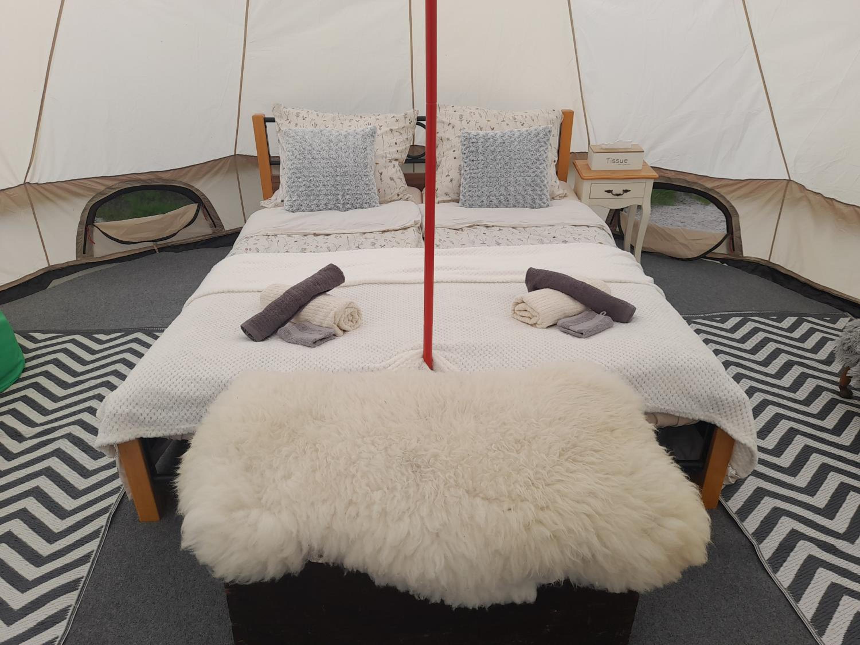 Glamping na samotě u lesa