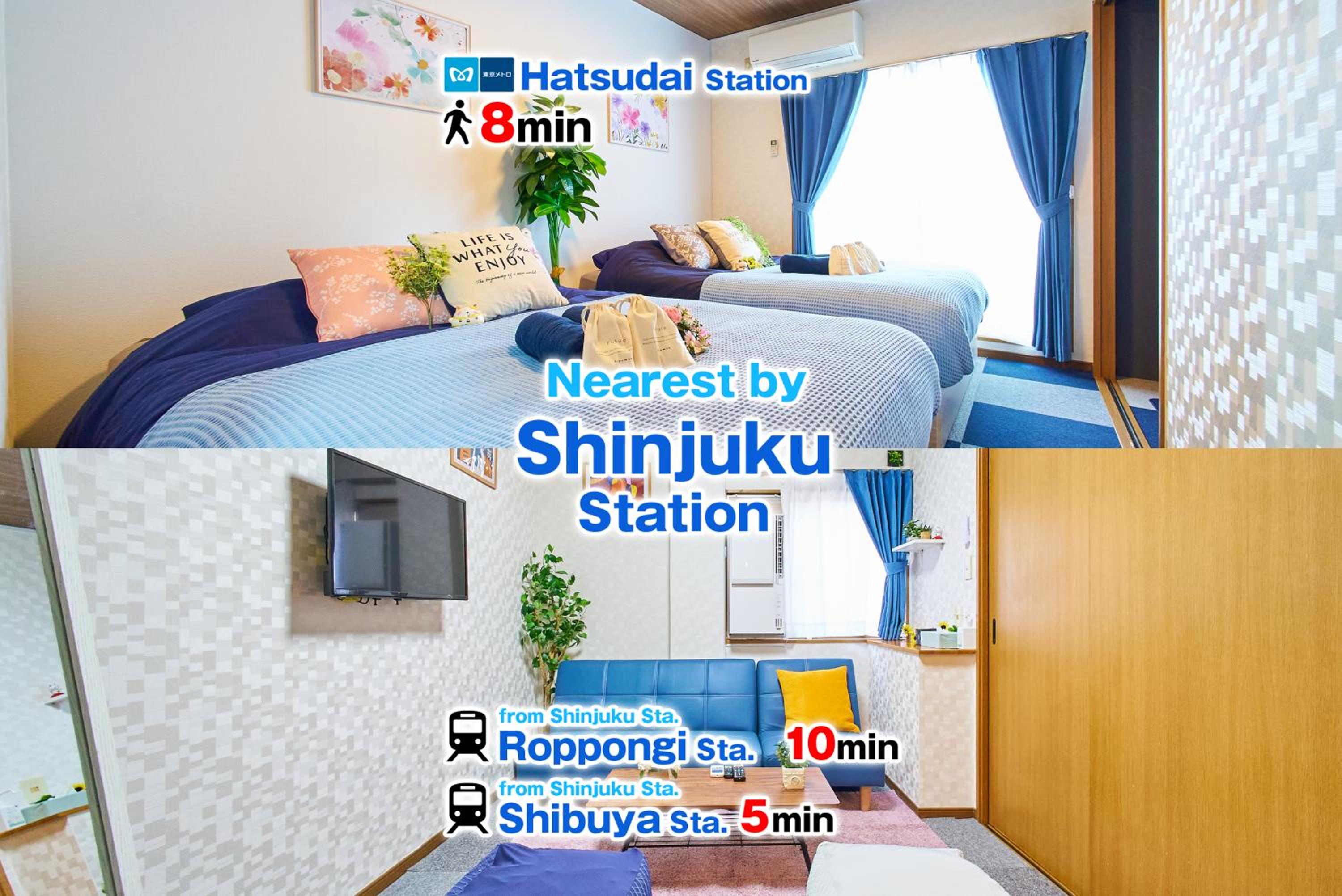 Shinjuku 102 Private Stay Near Park and Station with Free WiFi
