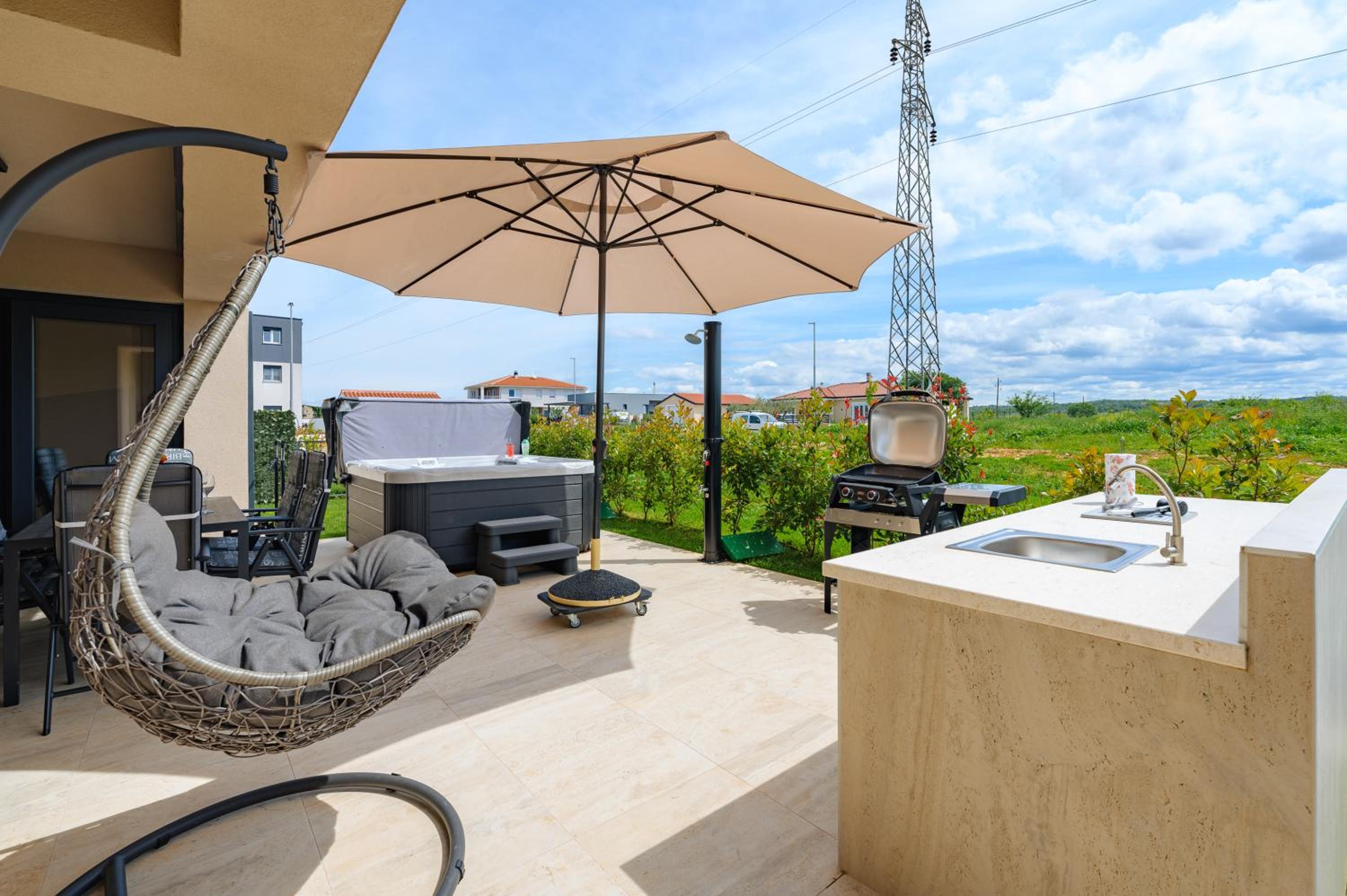 Luxury Apartments BRIGITTA with whirlpool in Umag