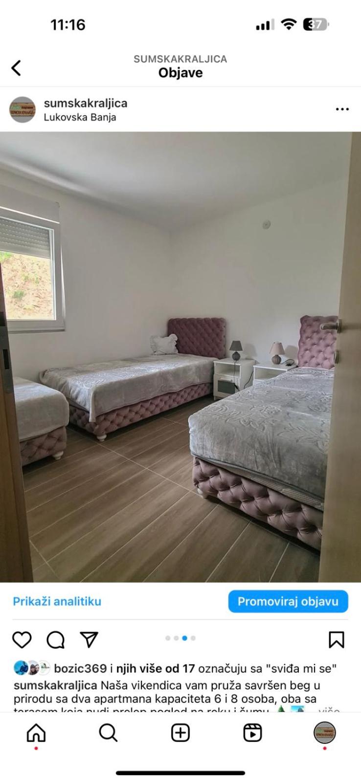 Apartmani Sumska Kraljica view 3