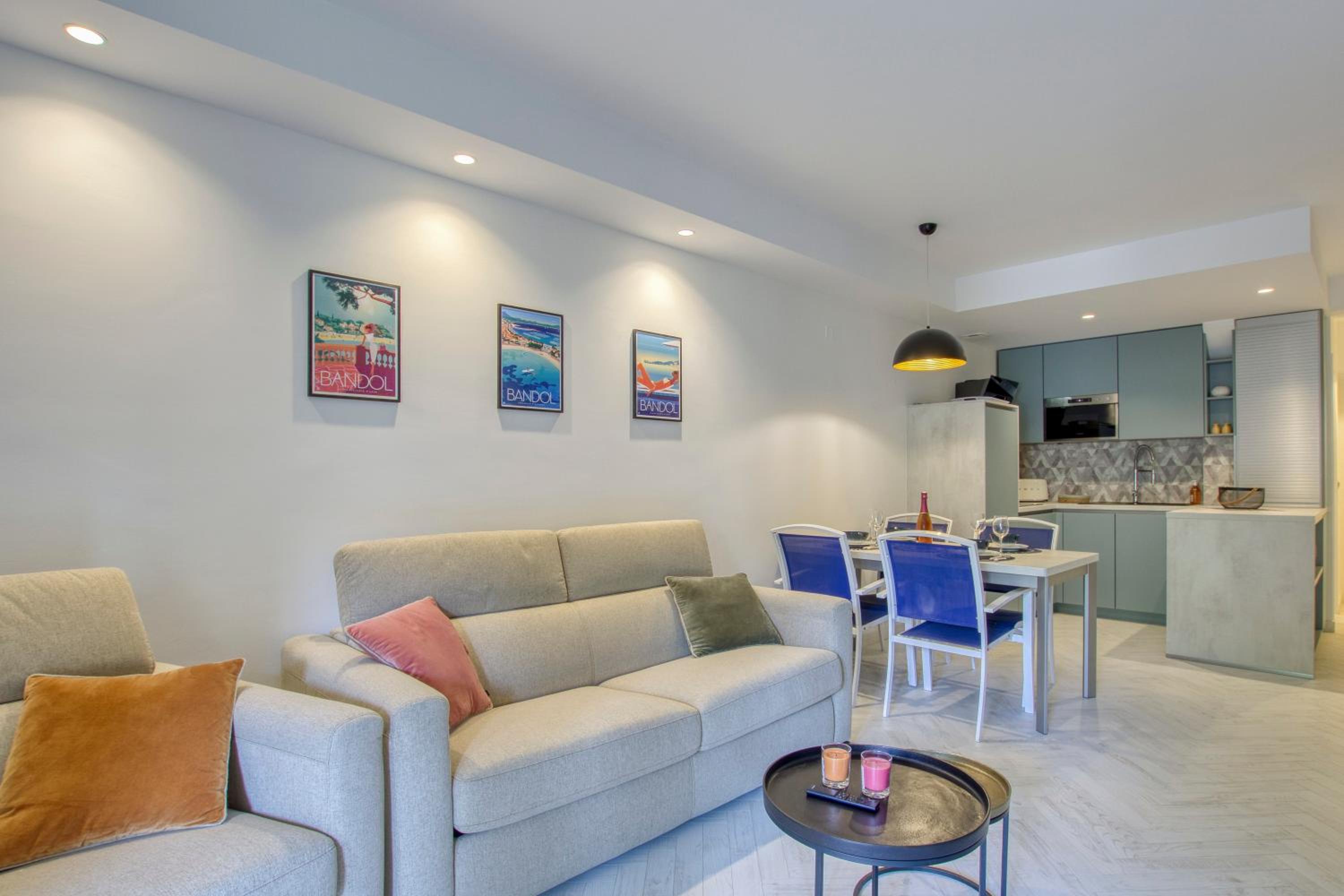 Appartement piscine tennis accès privé plage Joïa