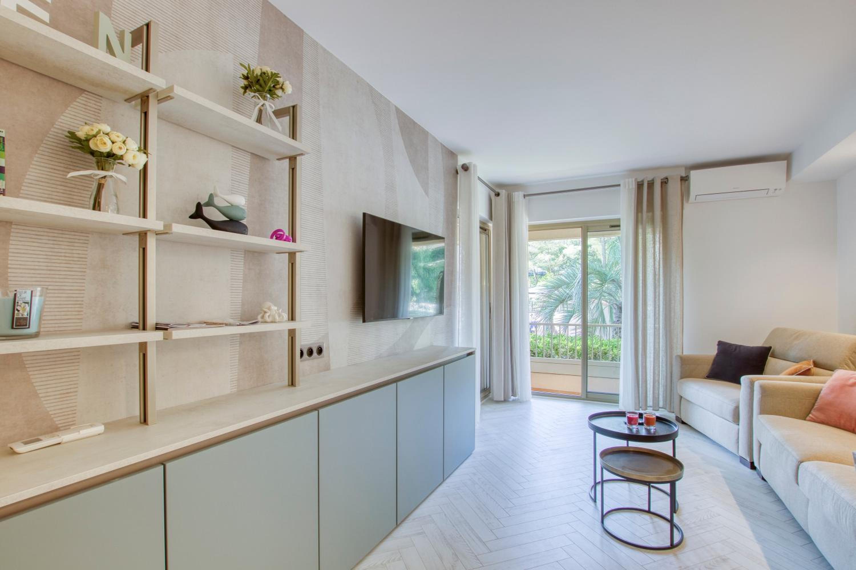 Appartement piscine tennis accès privé plage Joïa