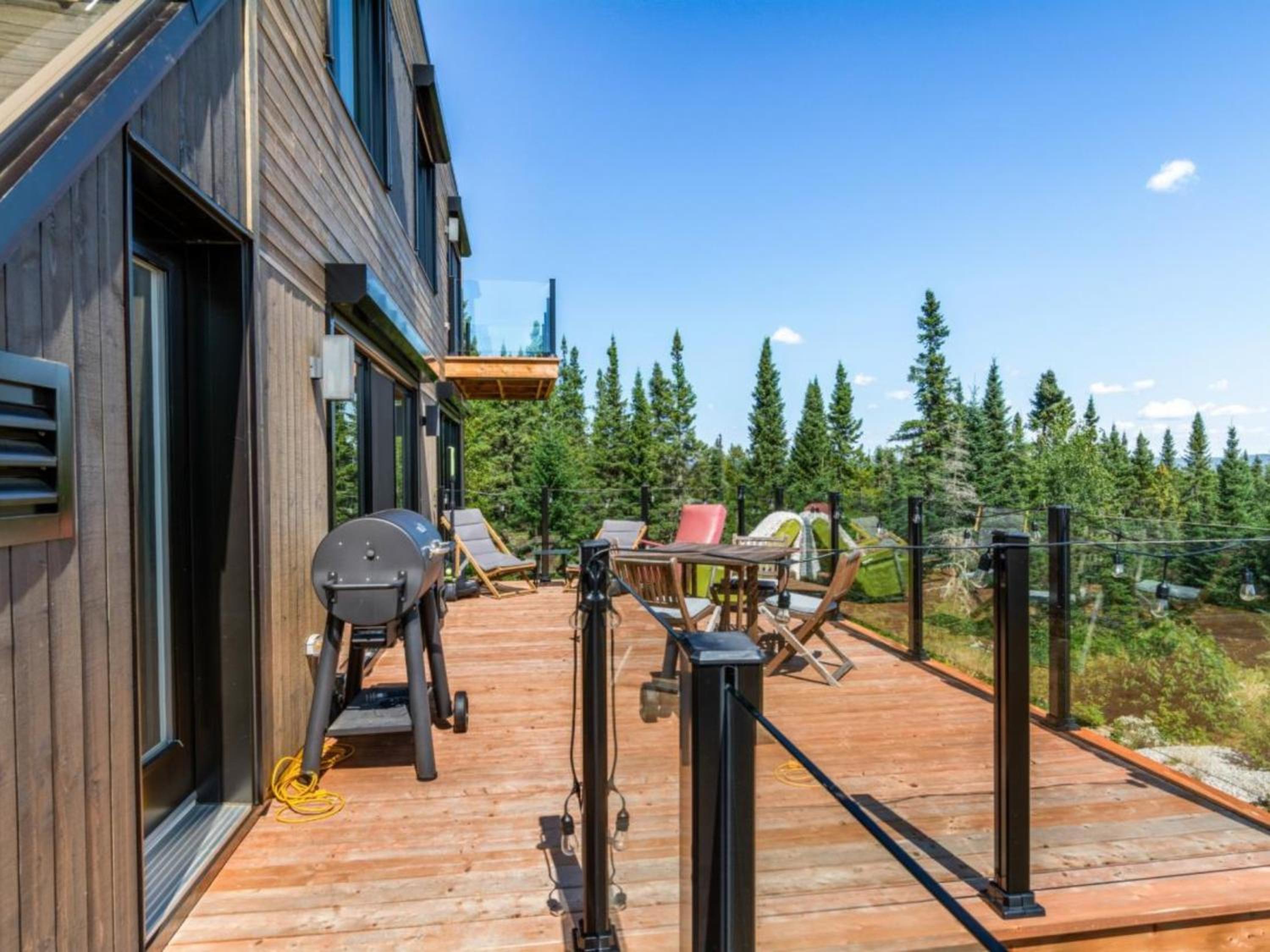 Maison contemporaine en pleine nature