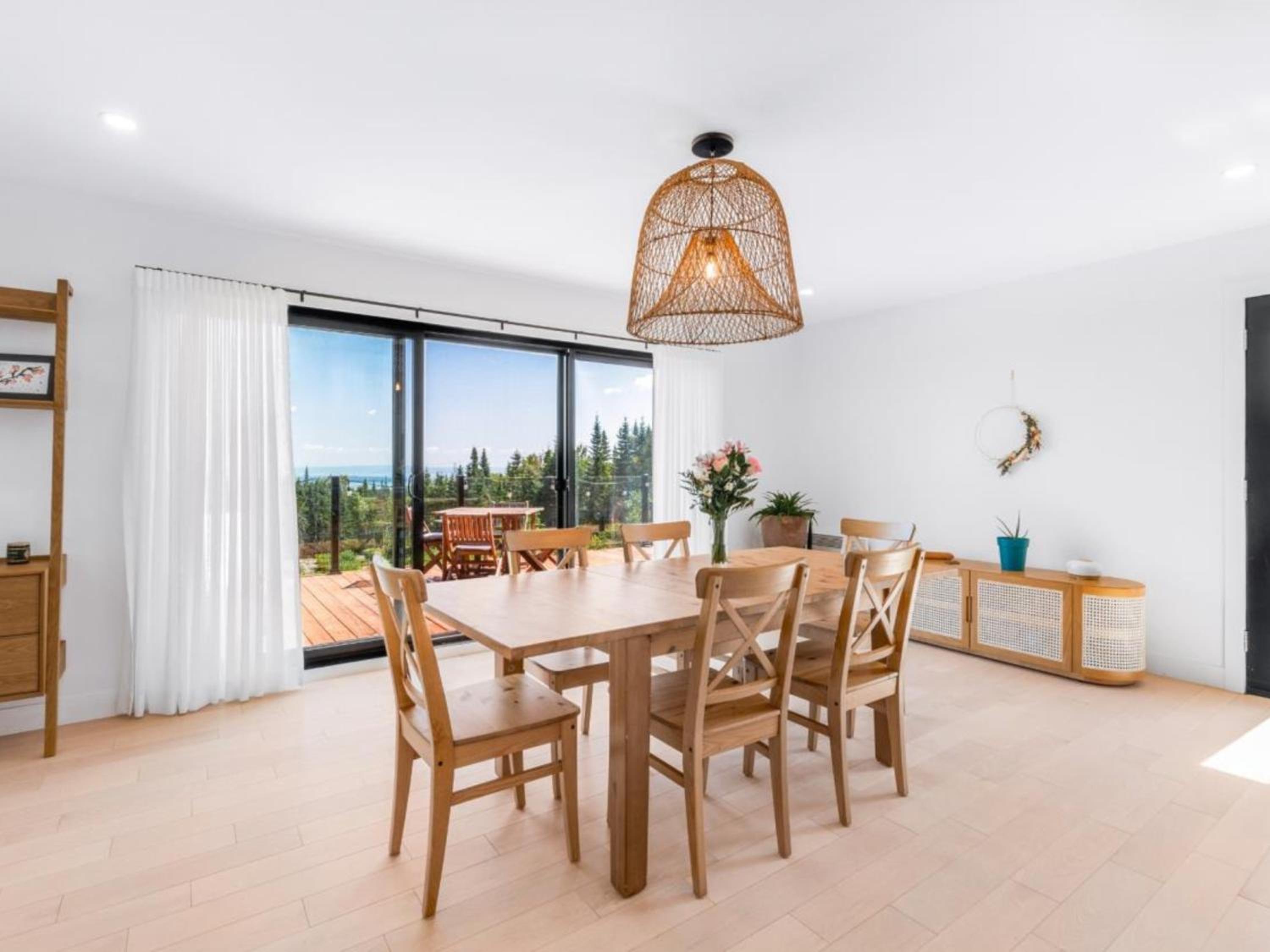 Maison contemporaine en pleine nature