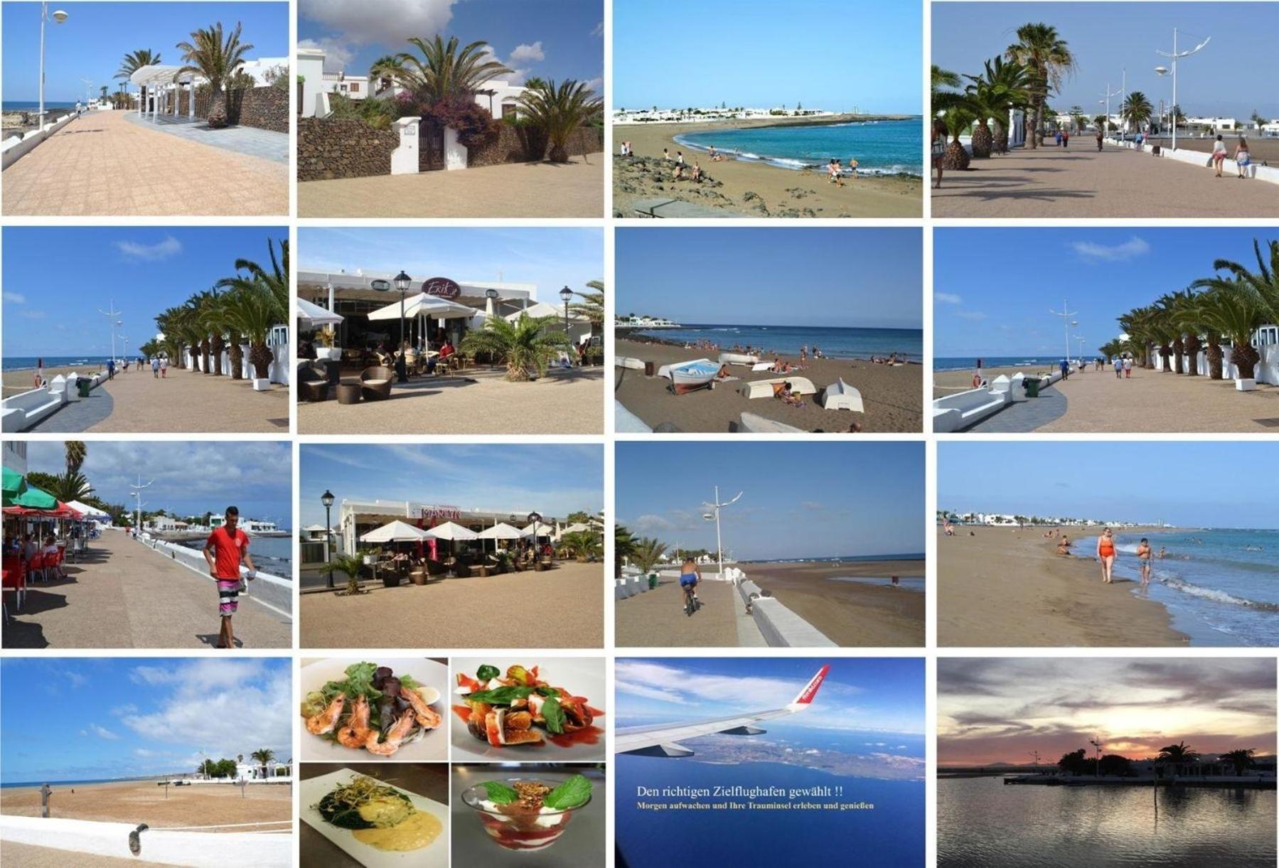 Appartement in Playa Honda mit Sonniger Terrasse und Meerblick