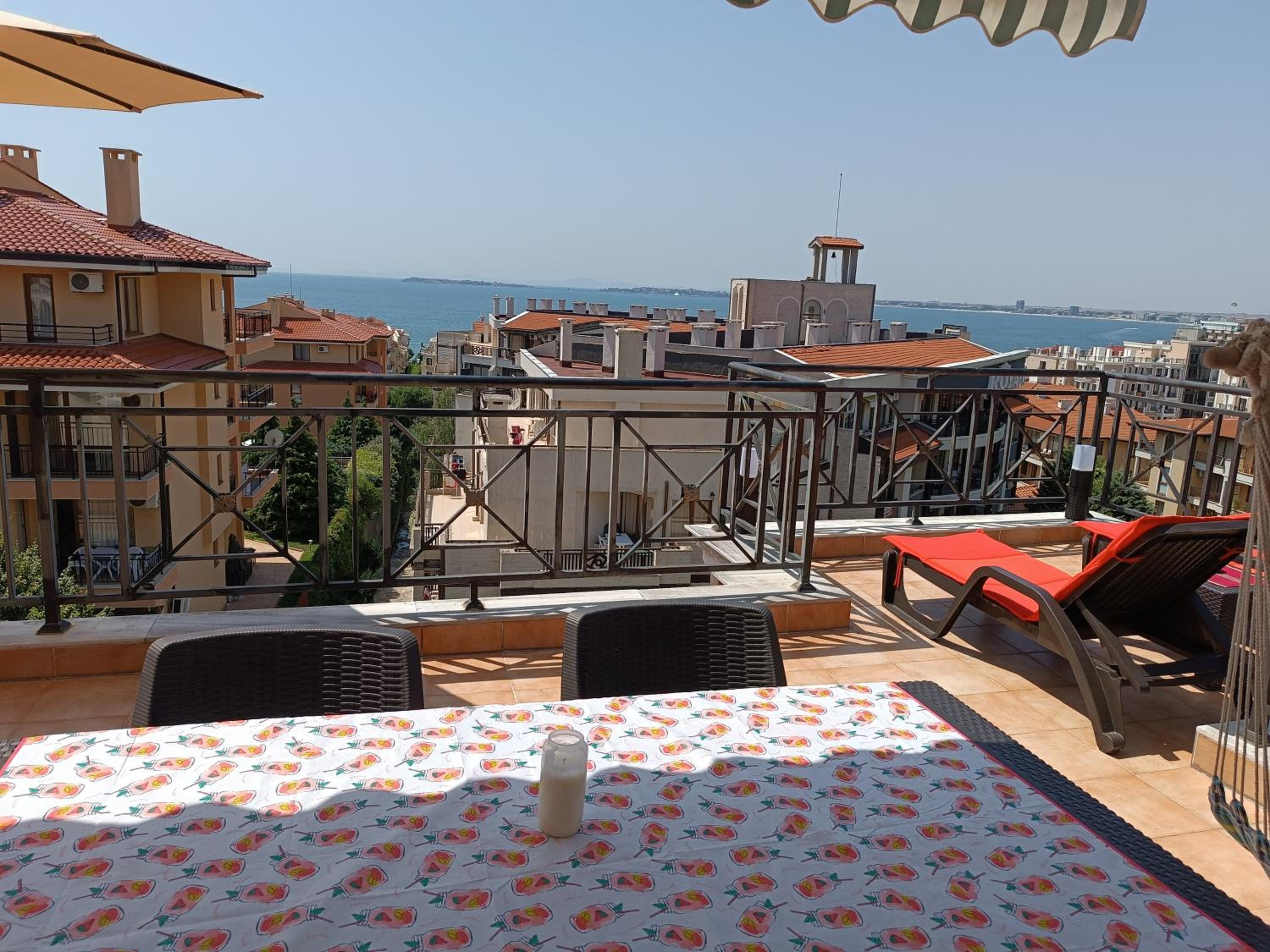 Rooftop Sea View Apartment Sveti Vlas