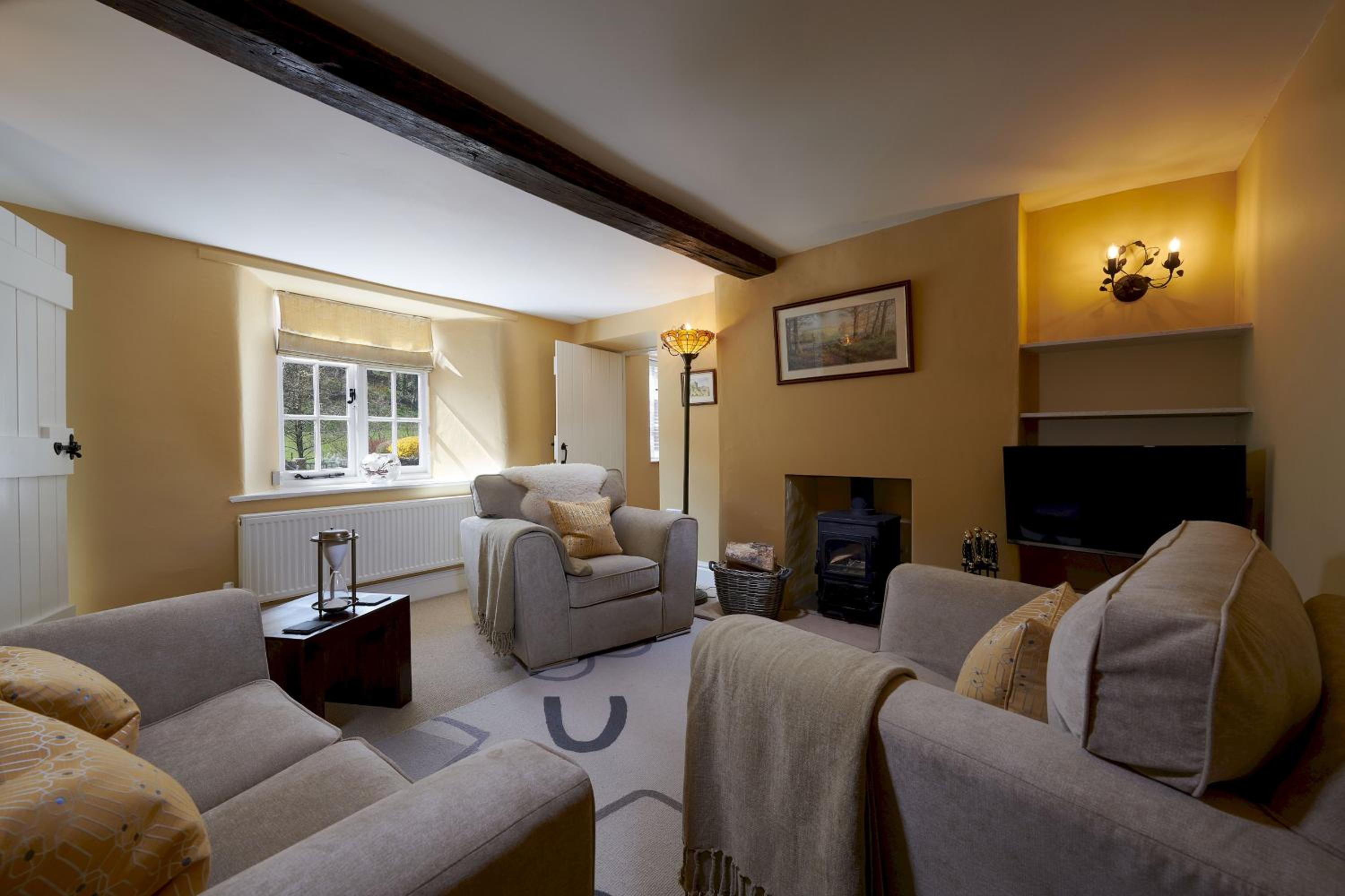 Riversdale Farm Cottage Upperdale Peak District view 3