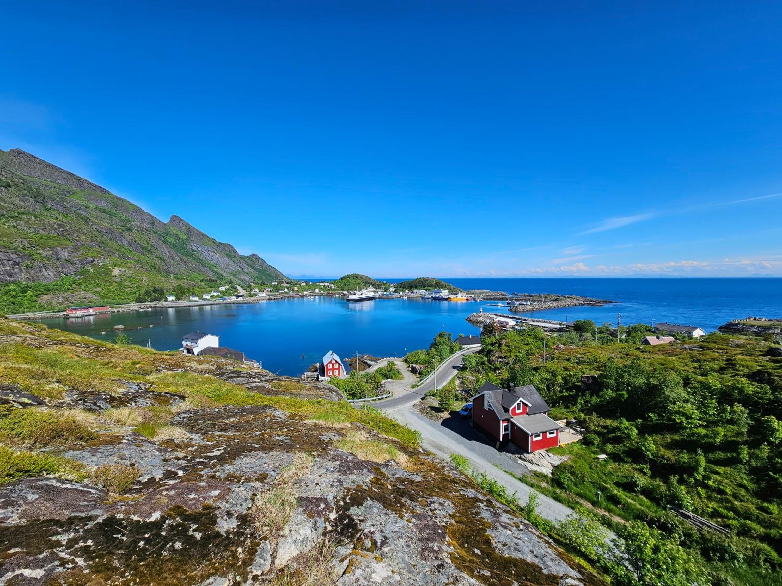 Lofoten Finnhavn Øvre - Panoramic view