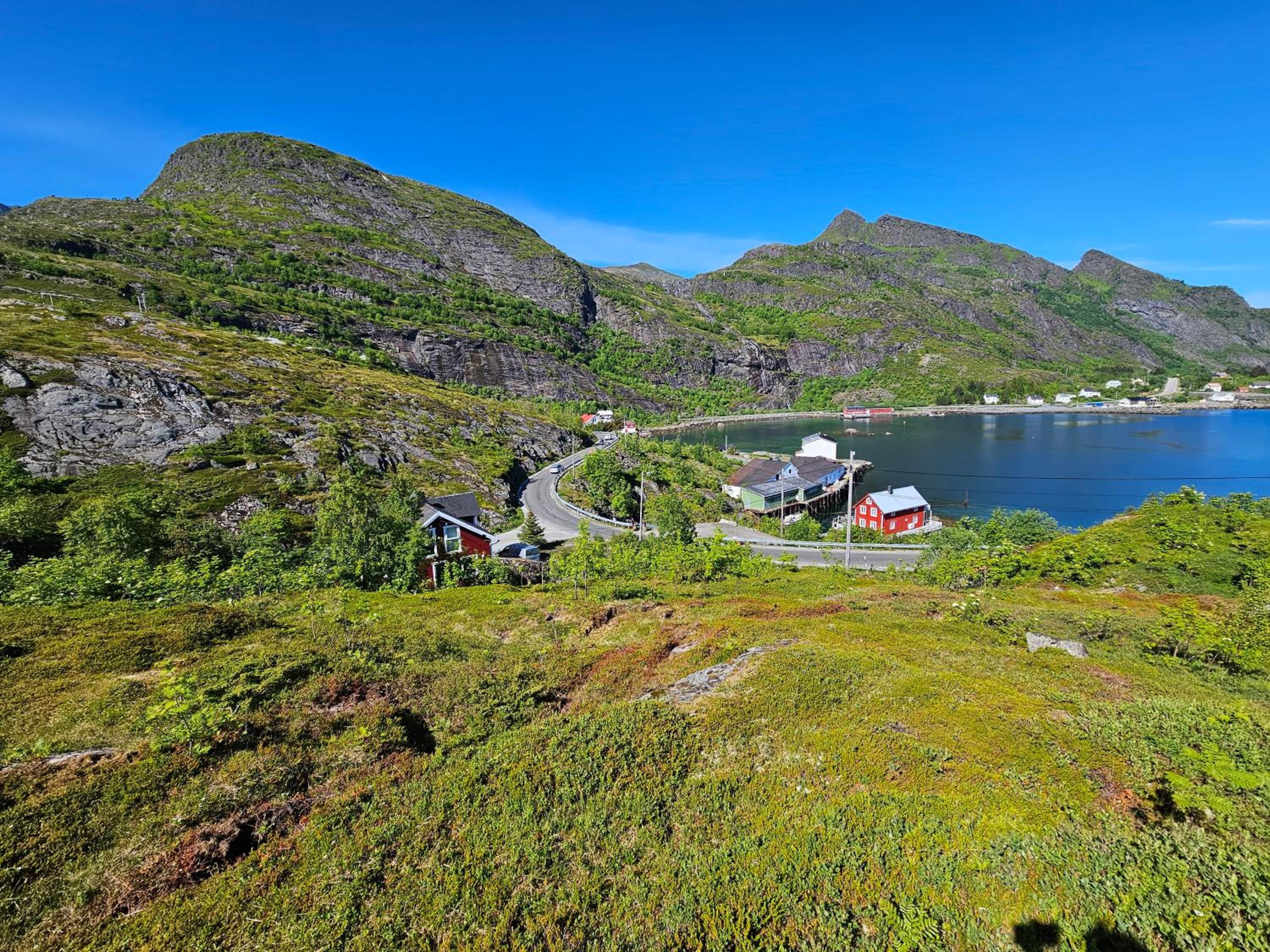 Lofoten Finnhavn Øvre - Panoramic view
