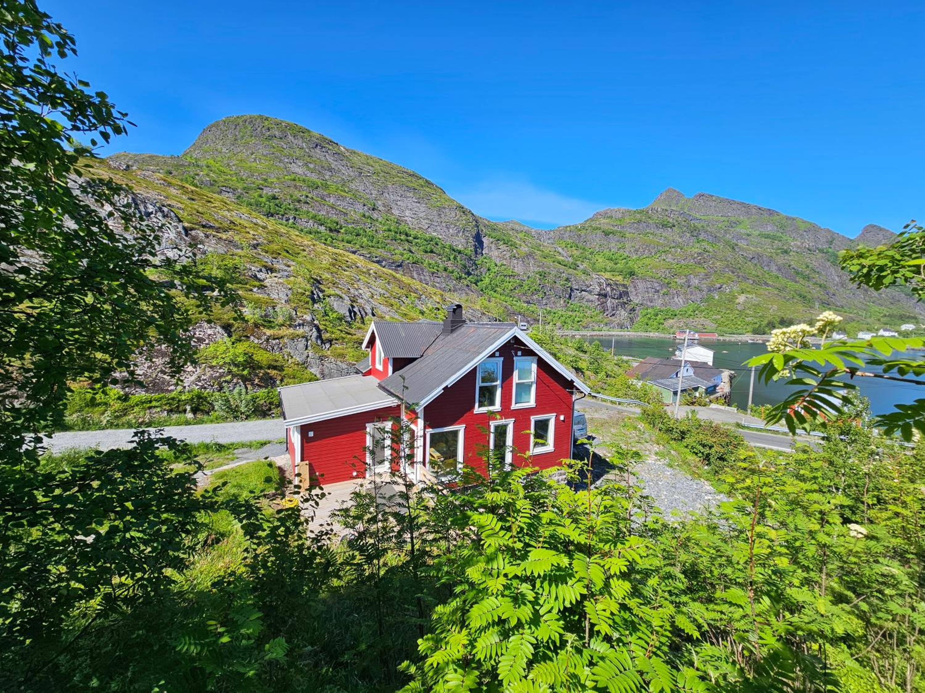 Lofoten Finnhavn Øvre - Panoramic view
