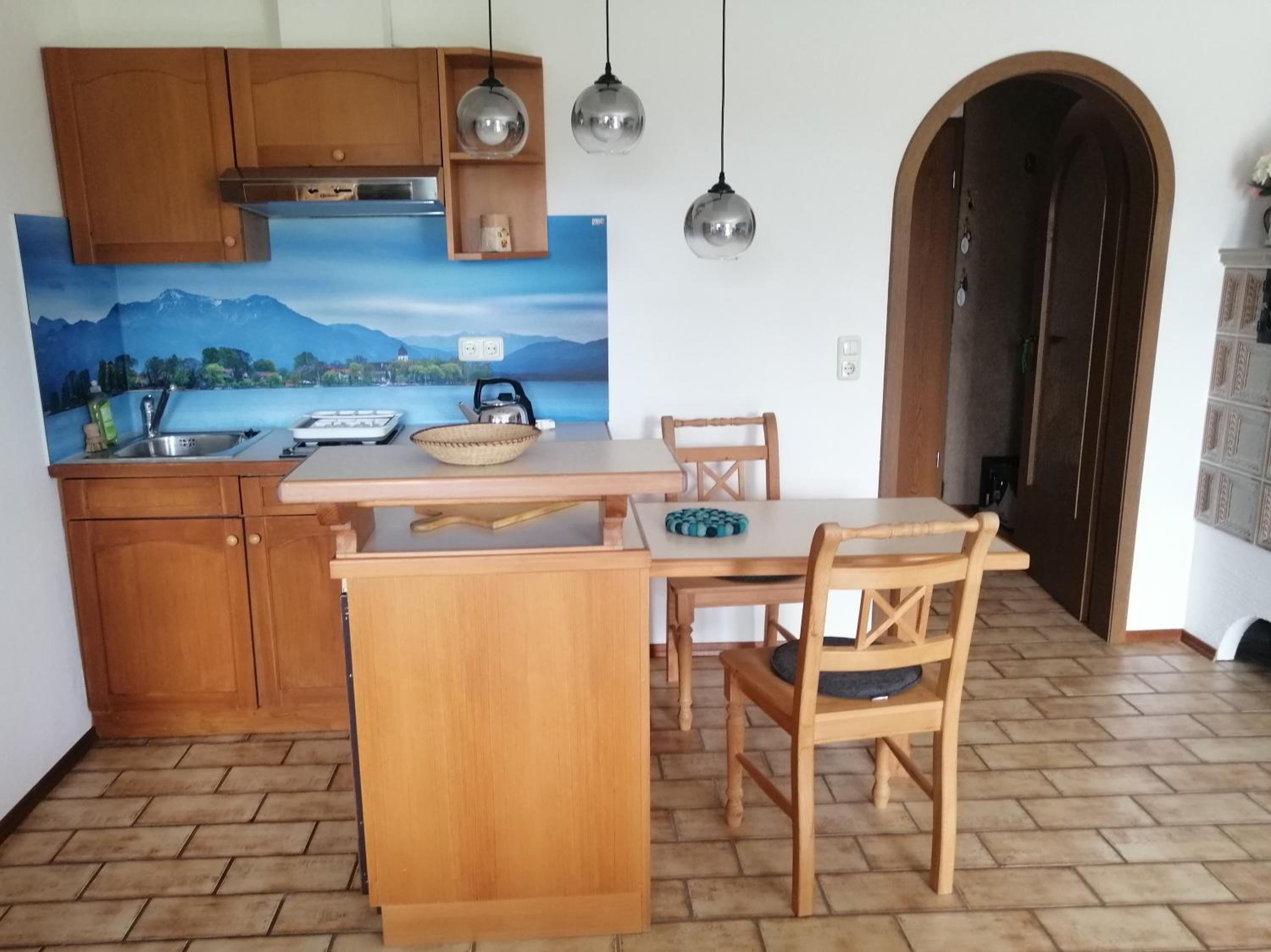 Ferienwohnung EG mit Bergblick