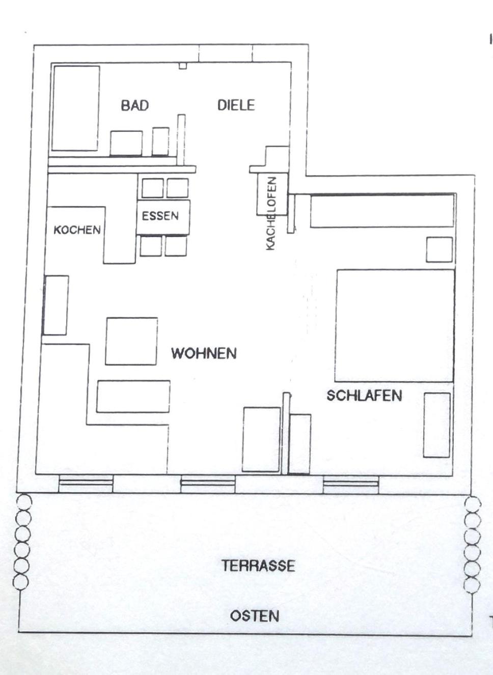 Ferienwohnung EG mit Bergblick